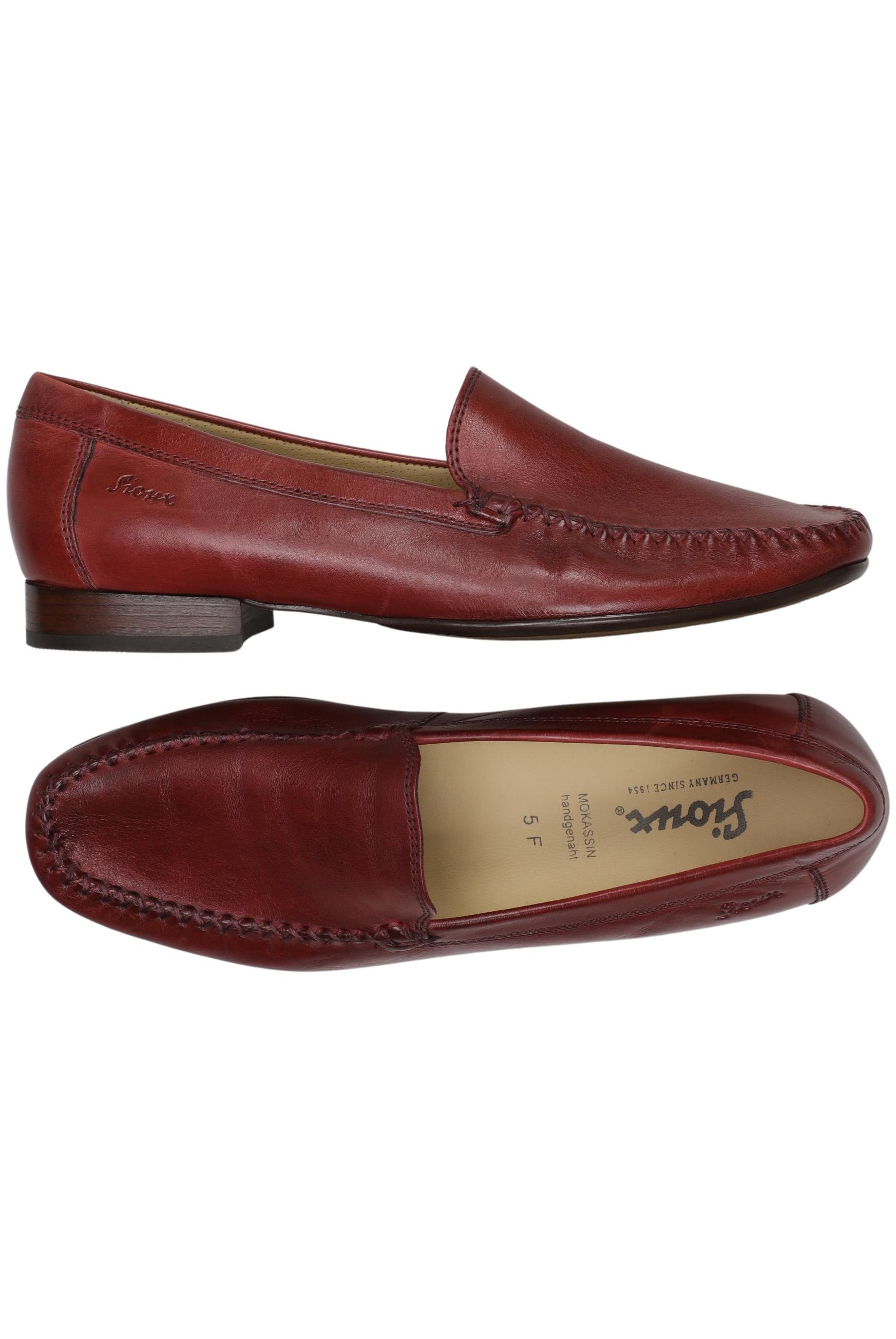 

Sioux Damen Halbschuh, bordeaux, Gr. 5