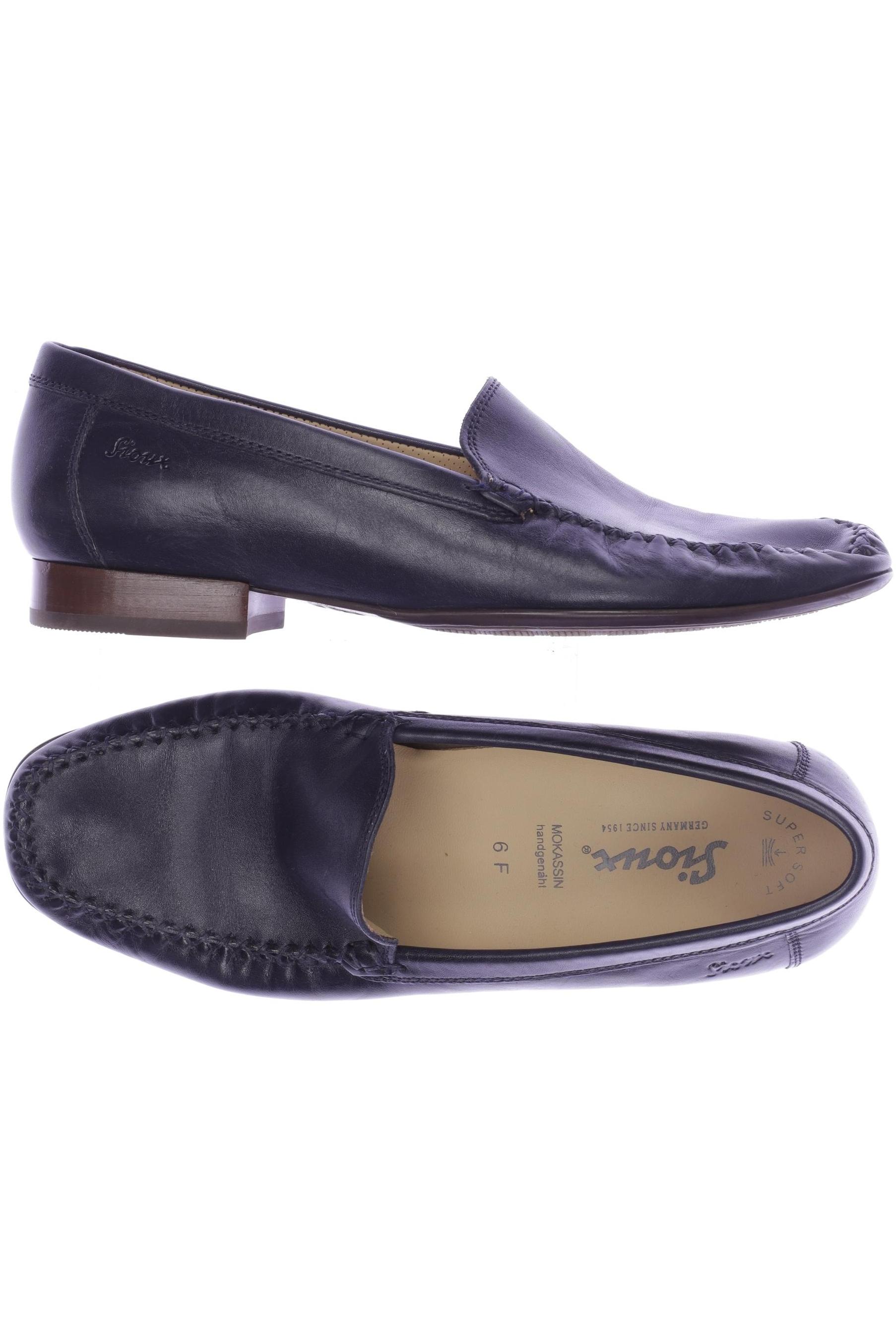 

Sioux Damen Halbschuh, marineblau, Gr. 6