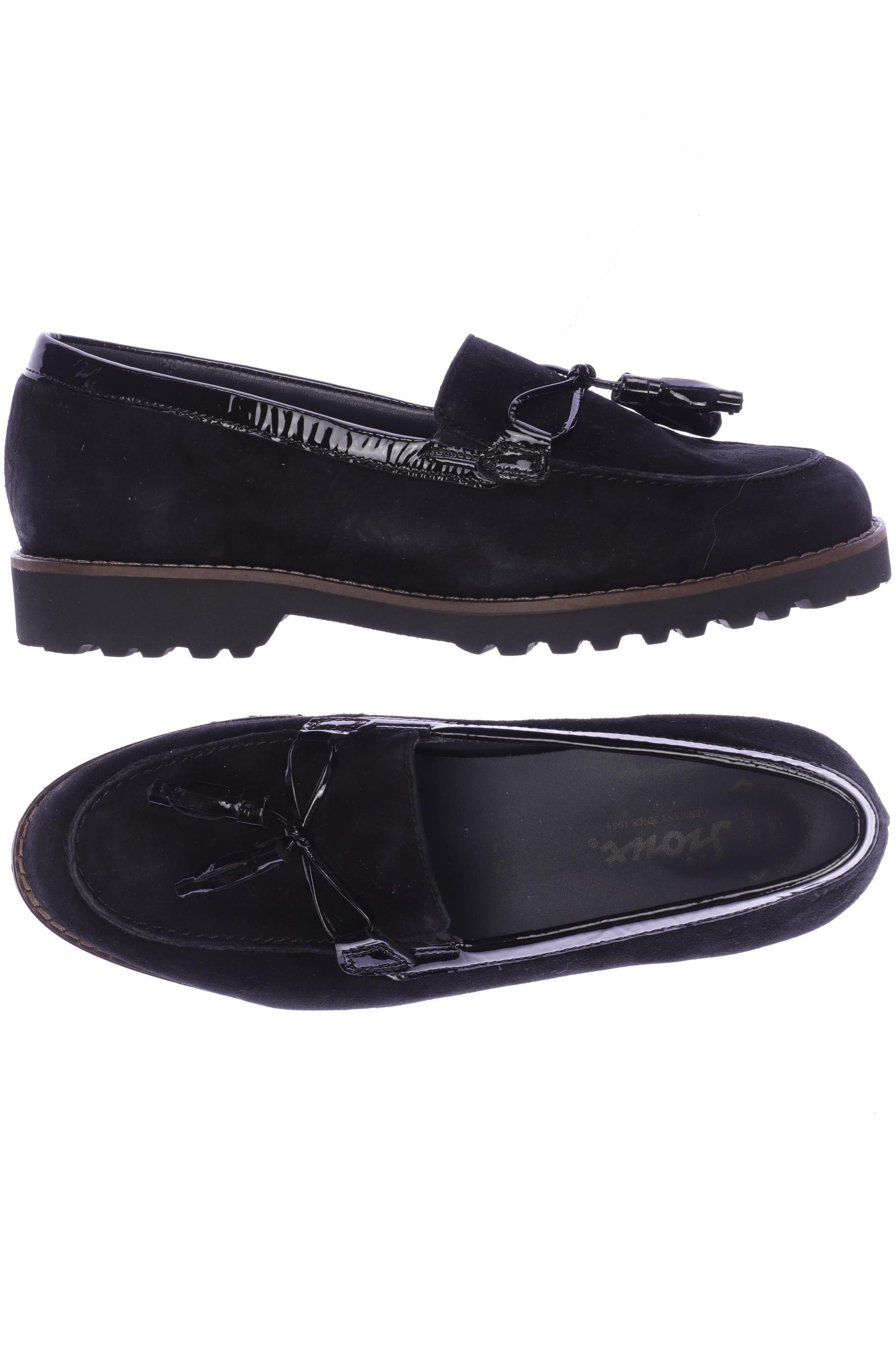 

Sioux Damen Halbschuh, schwarz, Gr. 5