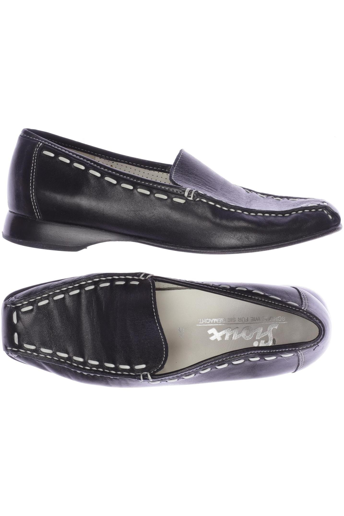 

Sioux Damen Halbschuh, schwarz, Gr. 5.5