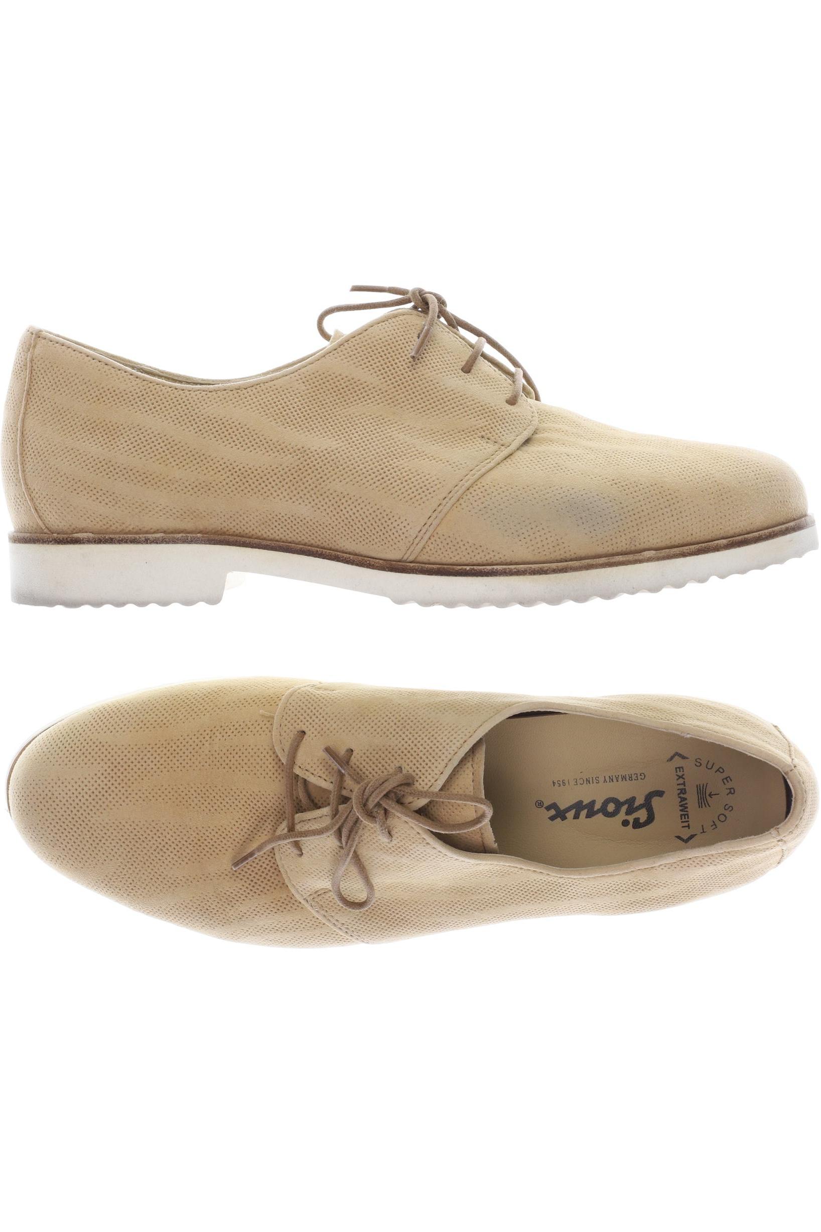 

Sioux Damen Halbschuh, beige, Gr. 6