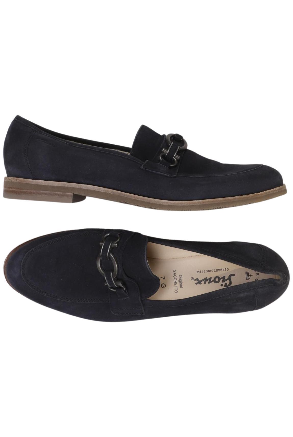 

Sioux Damen Halbschuh, marineblau, Gr. 7