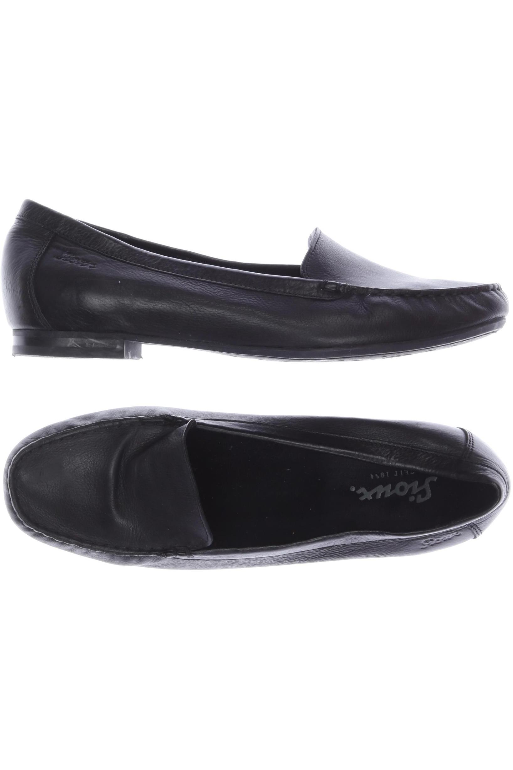 

Sioux Damen Halbschuh, schwarz, Gr. 4.5