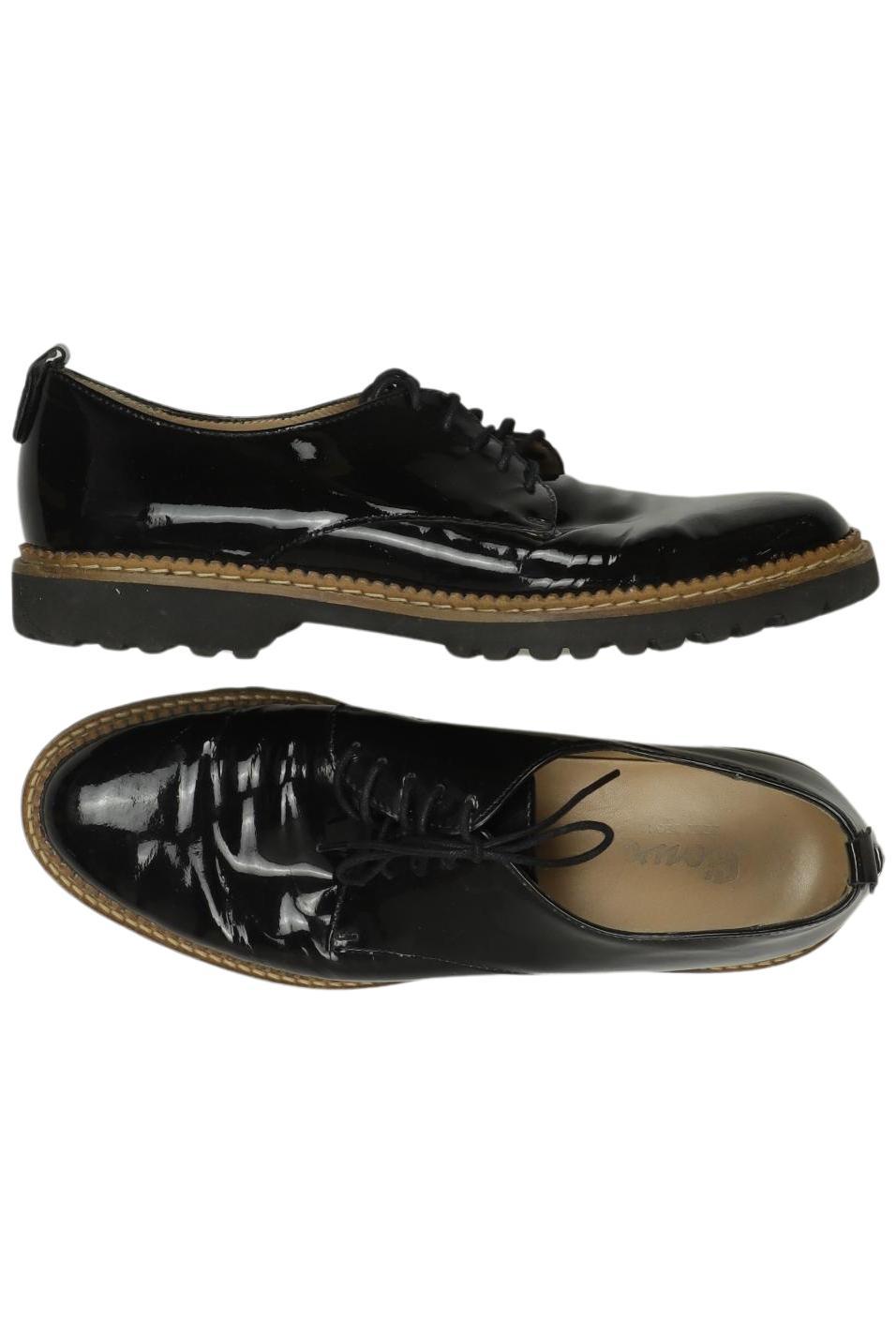 

Sioux Damen Halbschuh, schwarz, Gr. 6