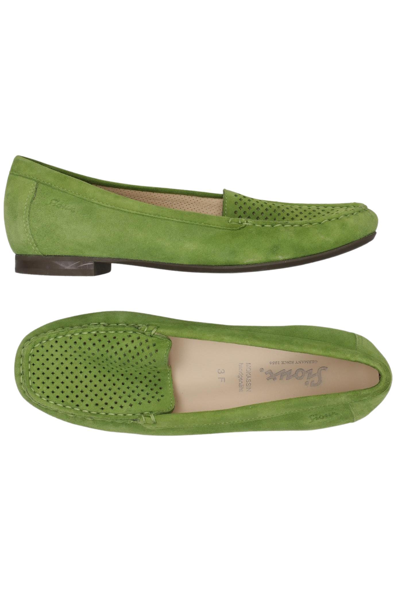 

Sioux Damen Halbschuh, grün, Gr. 3