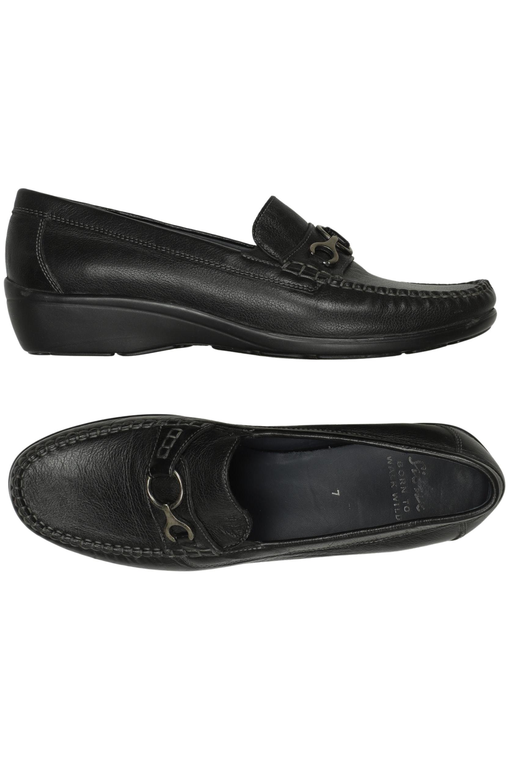 

Sioux Damen Halbschuh, schwarz, Gr. 7
