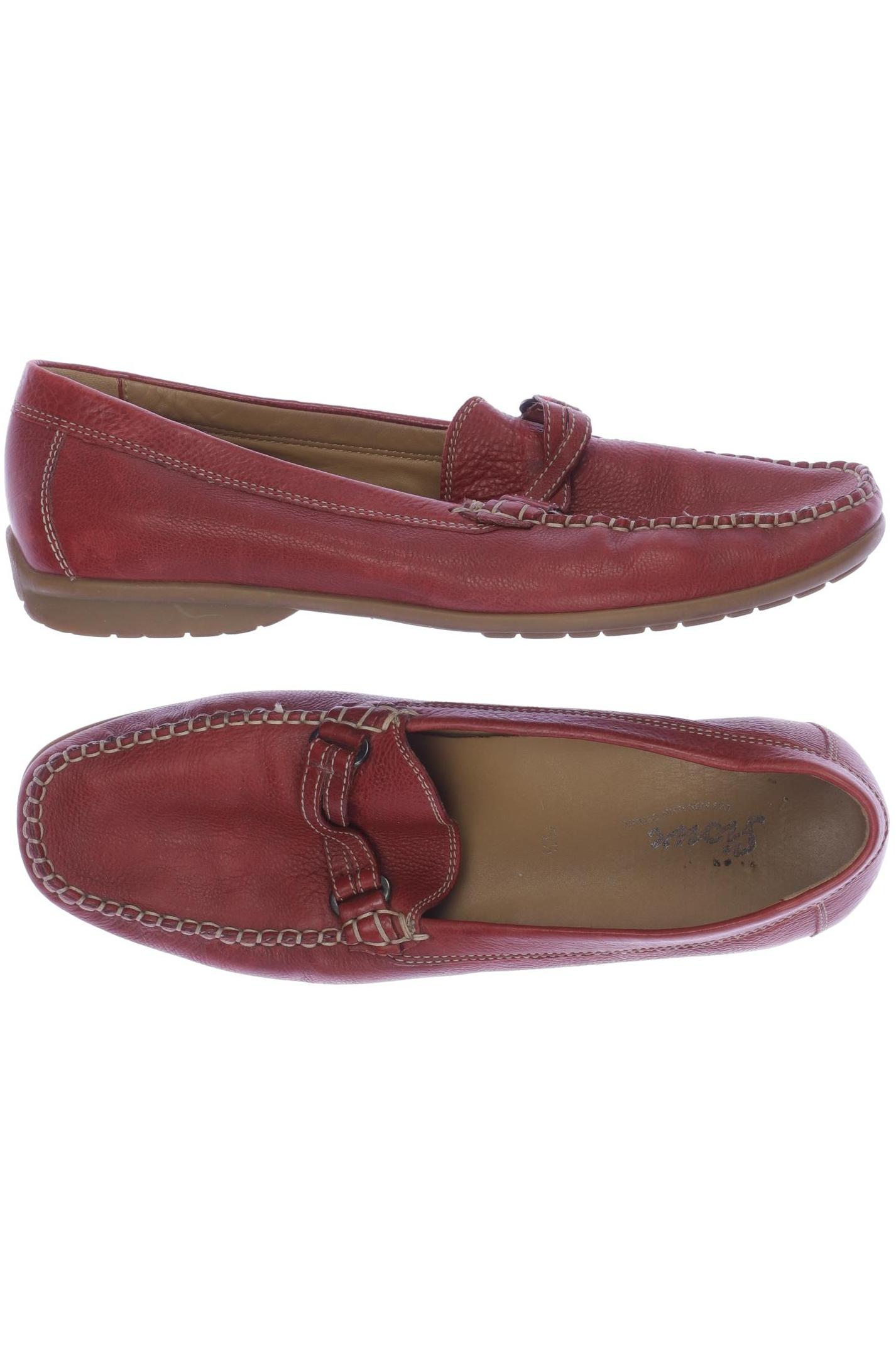 

Sioux Damen Halbschuh, rot, Gr. 6.5