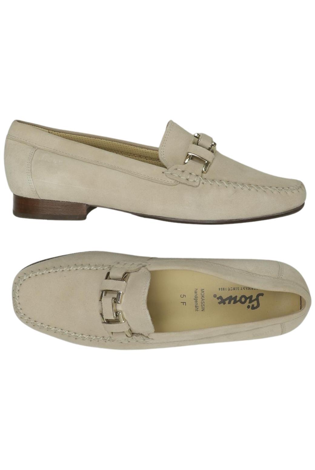 

Sioux Damen Halbschuh, beige, Gr. 5