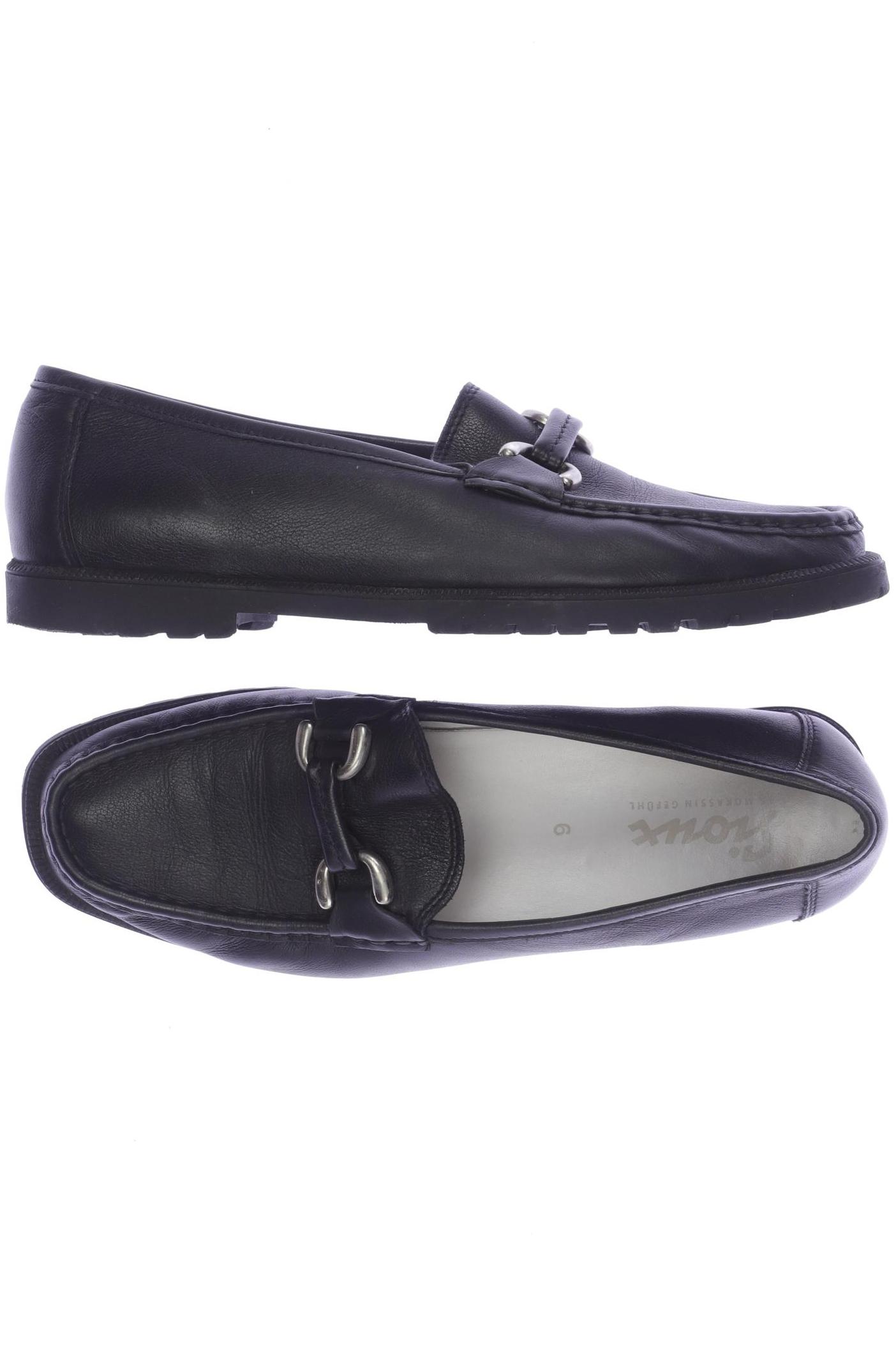 

Sioux Damen Halbschuh, schwarz, Gr. 6
