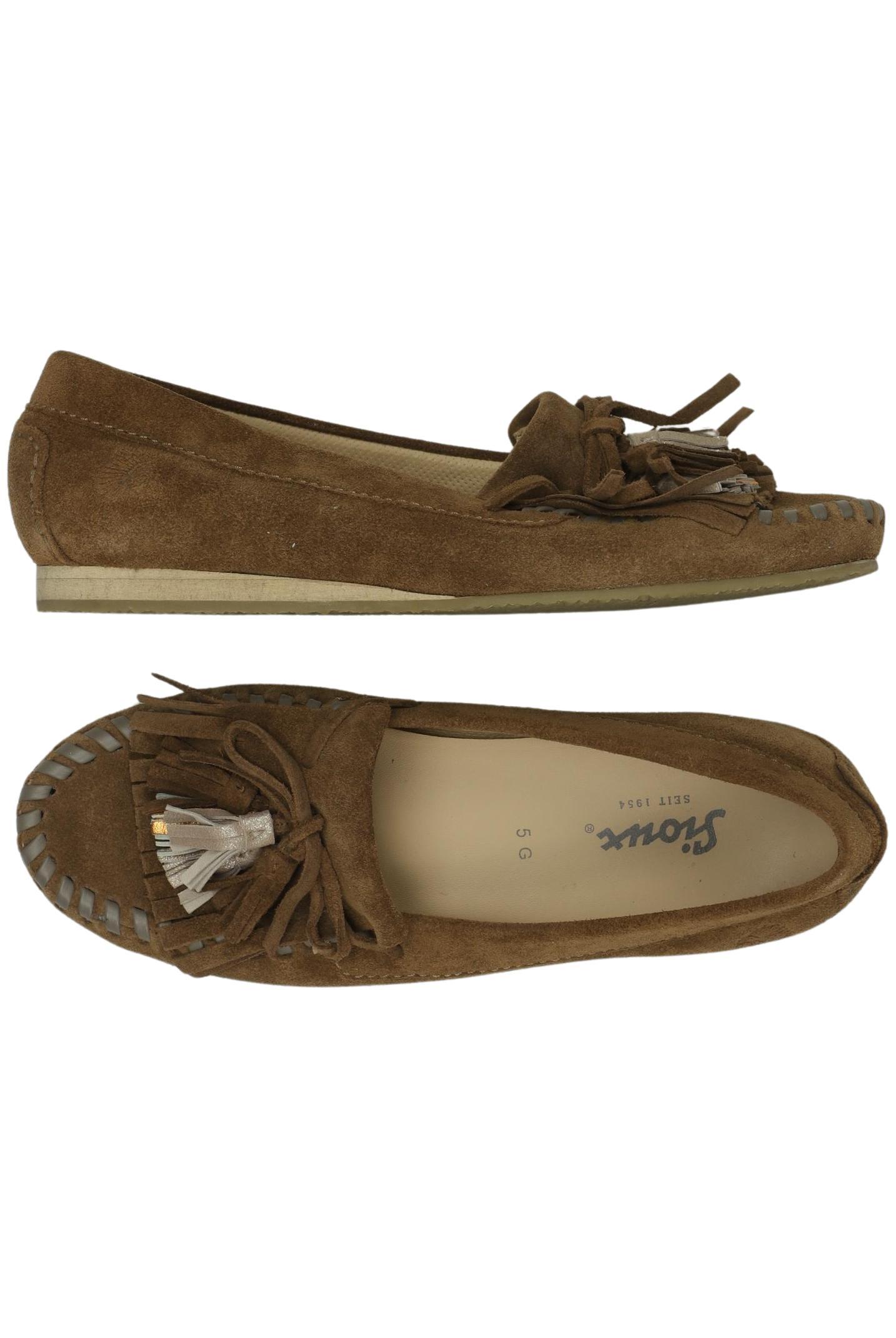 

Sioux Damen Halbschuh, braun, Gr. 5