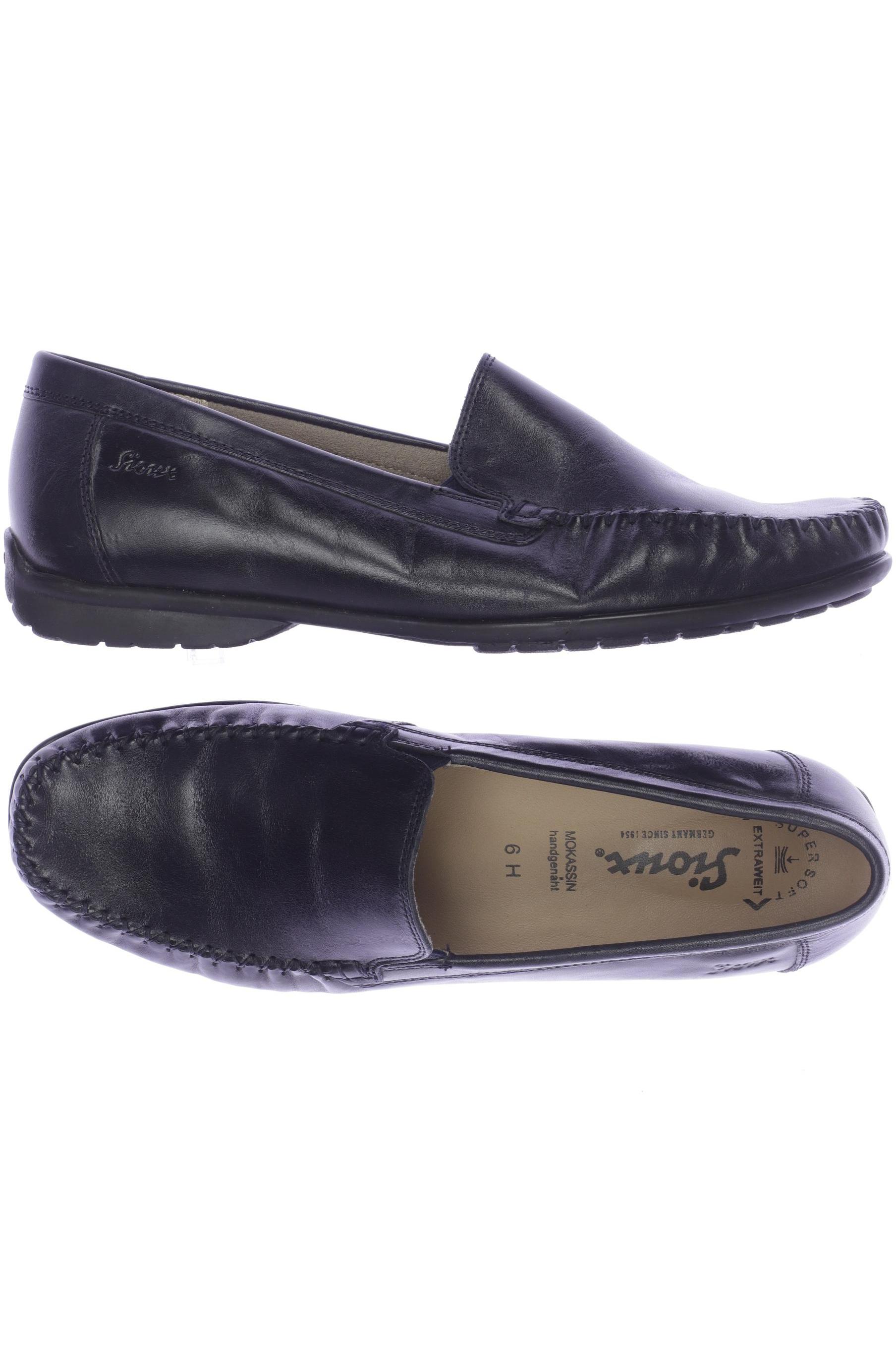

Sioux Damen Halbschuh, marineblau, Gr. 6