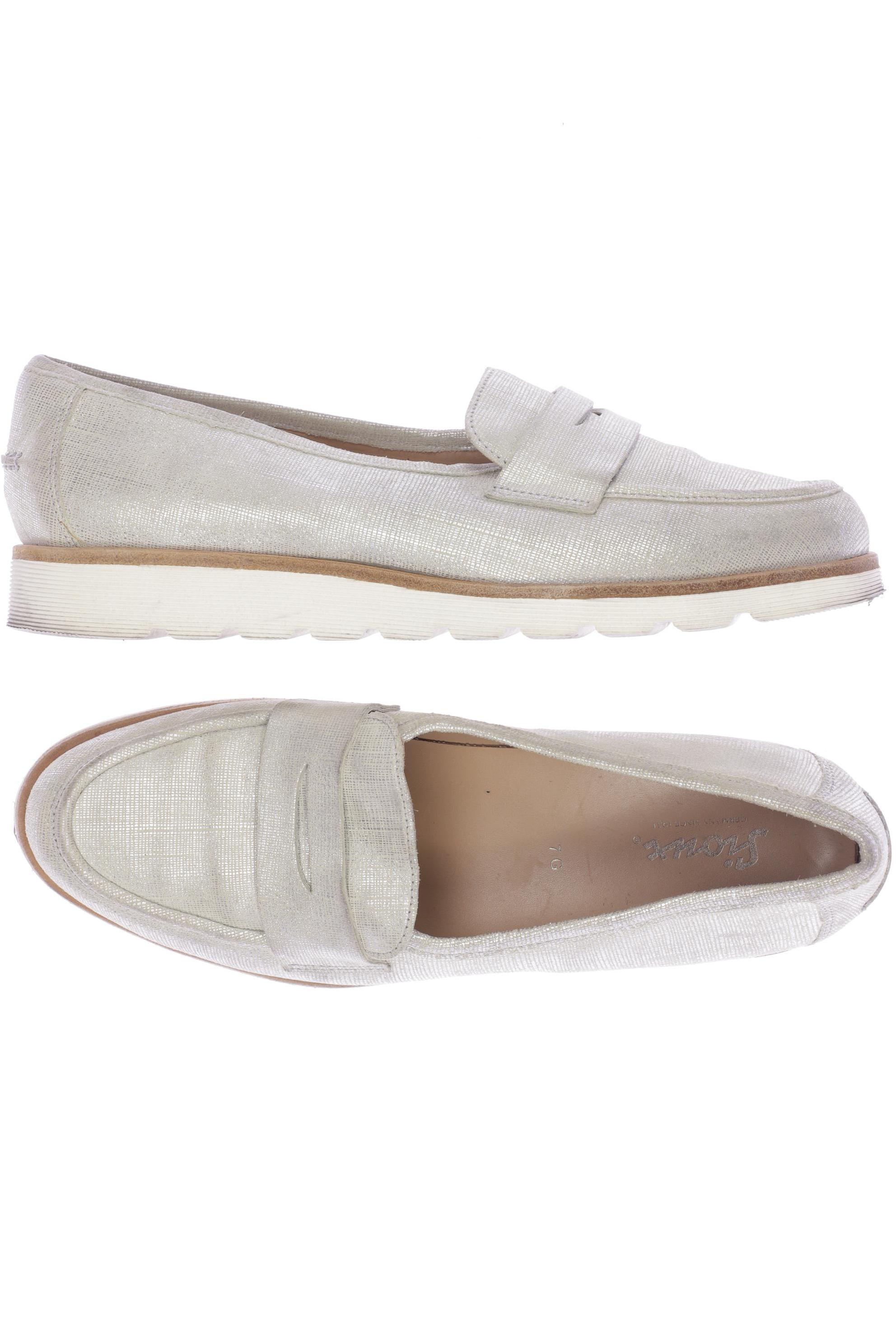 

Sioux Damen Halbschuh, cremeweiß, Gr. 7