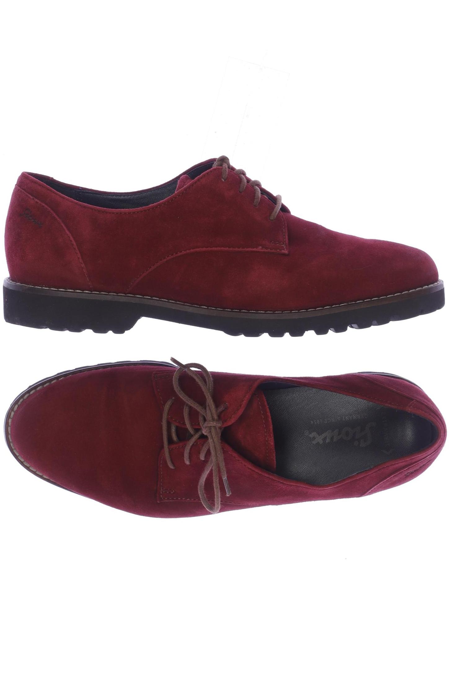 

Sioux Damen Halbschuh, rot, Gr. 5