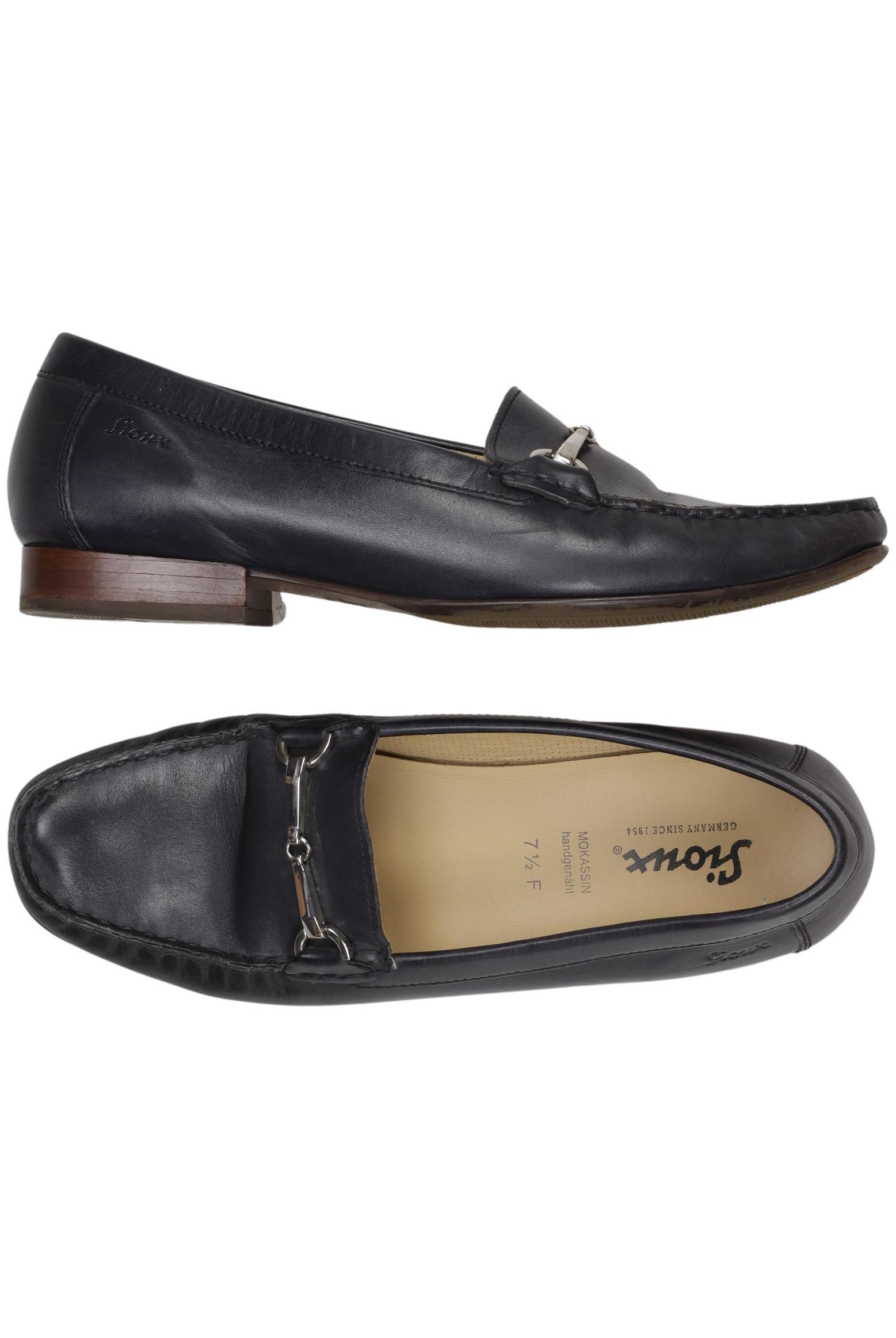 Thumbnail - Sioux Damen Halbschuh, marineblau, Gr. 7.5