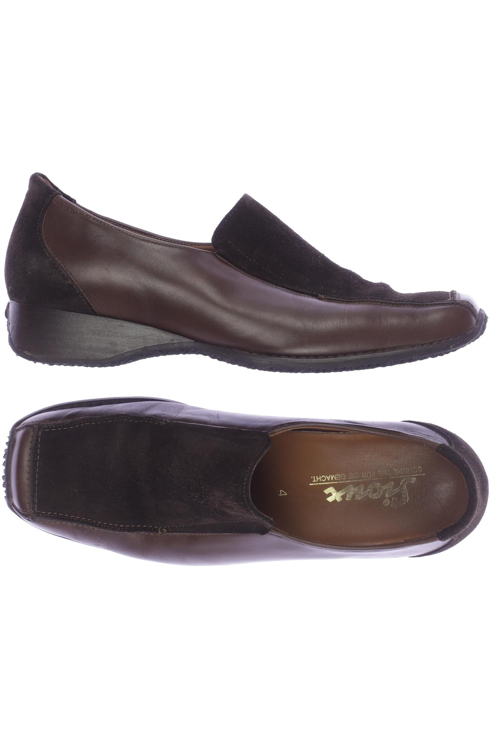 

Sioux Damen Halbschuh, braun, Gr. 4