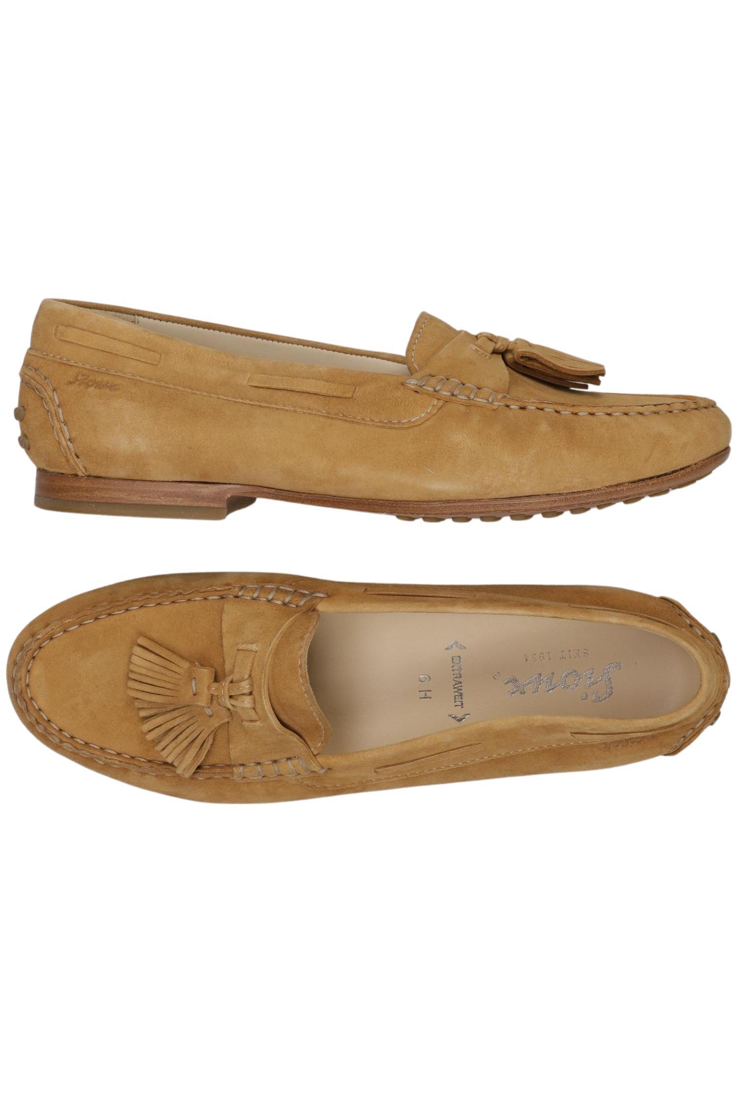 

Sioux Damen Halbschuh, beige, Gr. 6