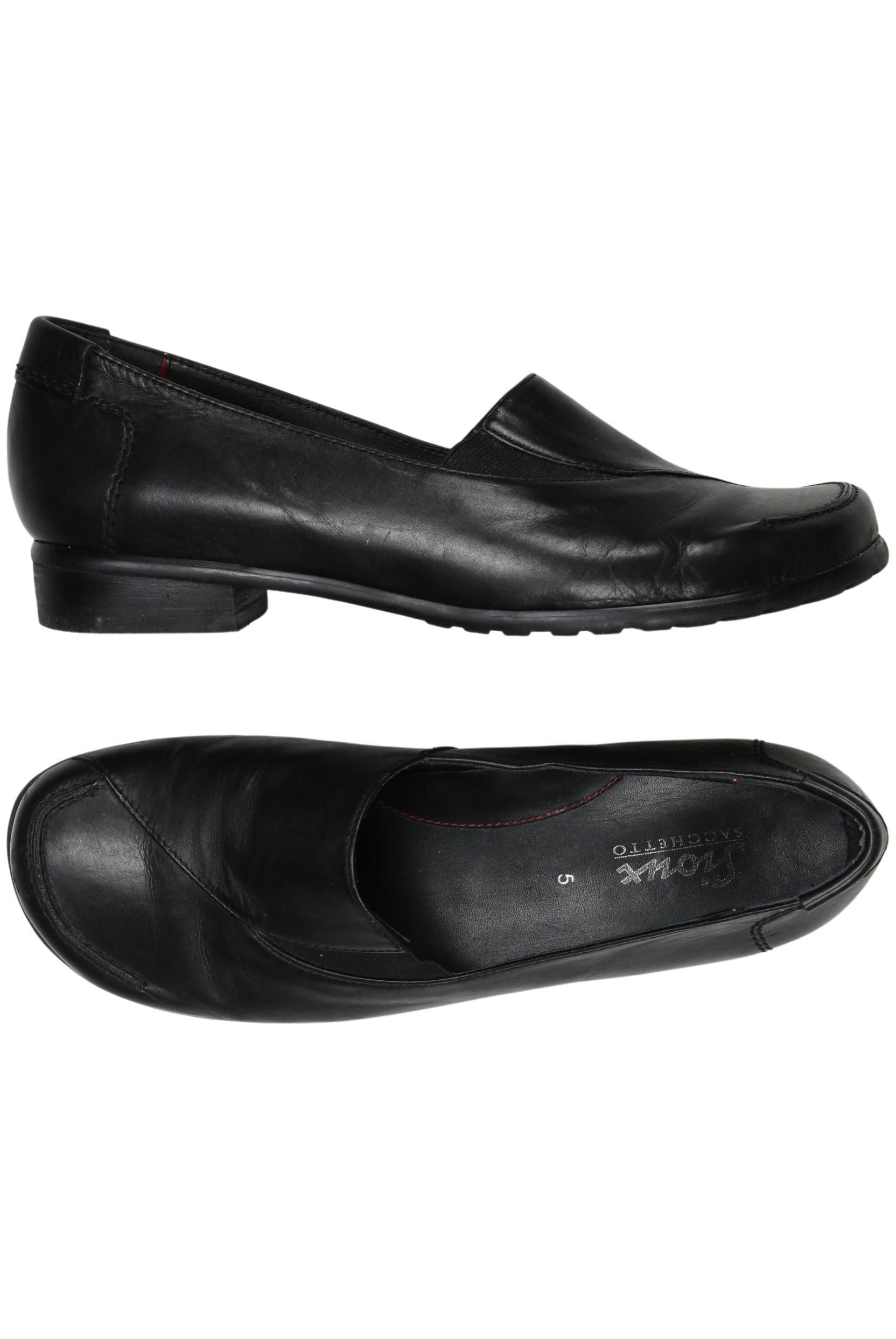 

Sioux Damen Halbschuh, schwarz, Gr. 5