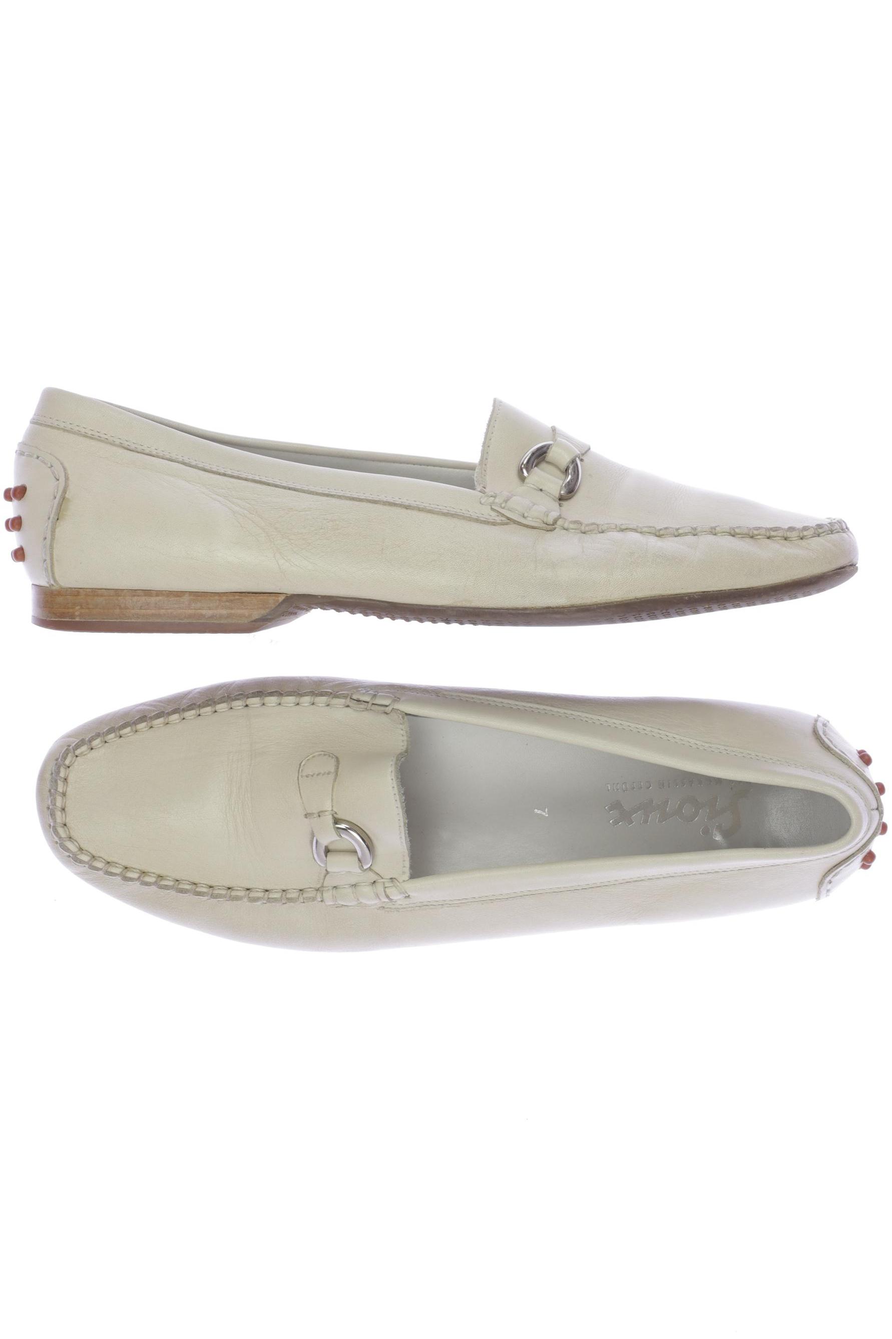 

Sioux Damen Halbschuh, cremeweiß, Gr. 7