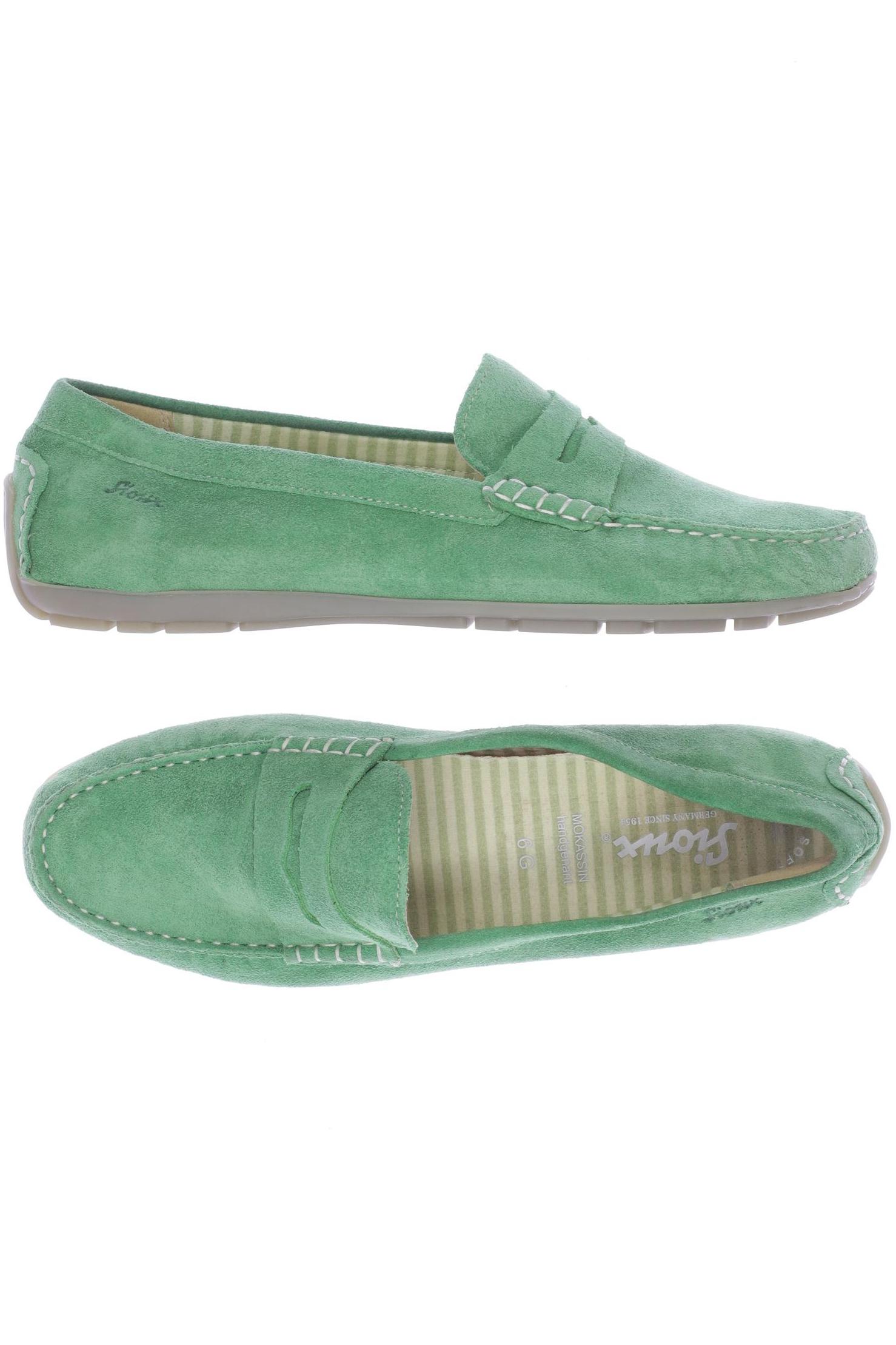 

Sioux Damen Halbschuh, grün, Gr. 6