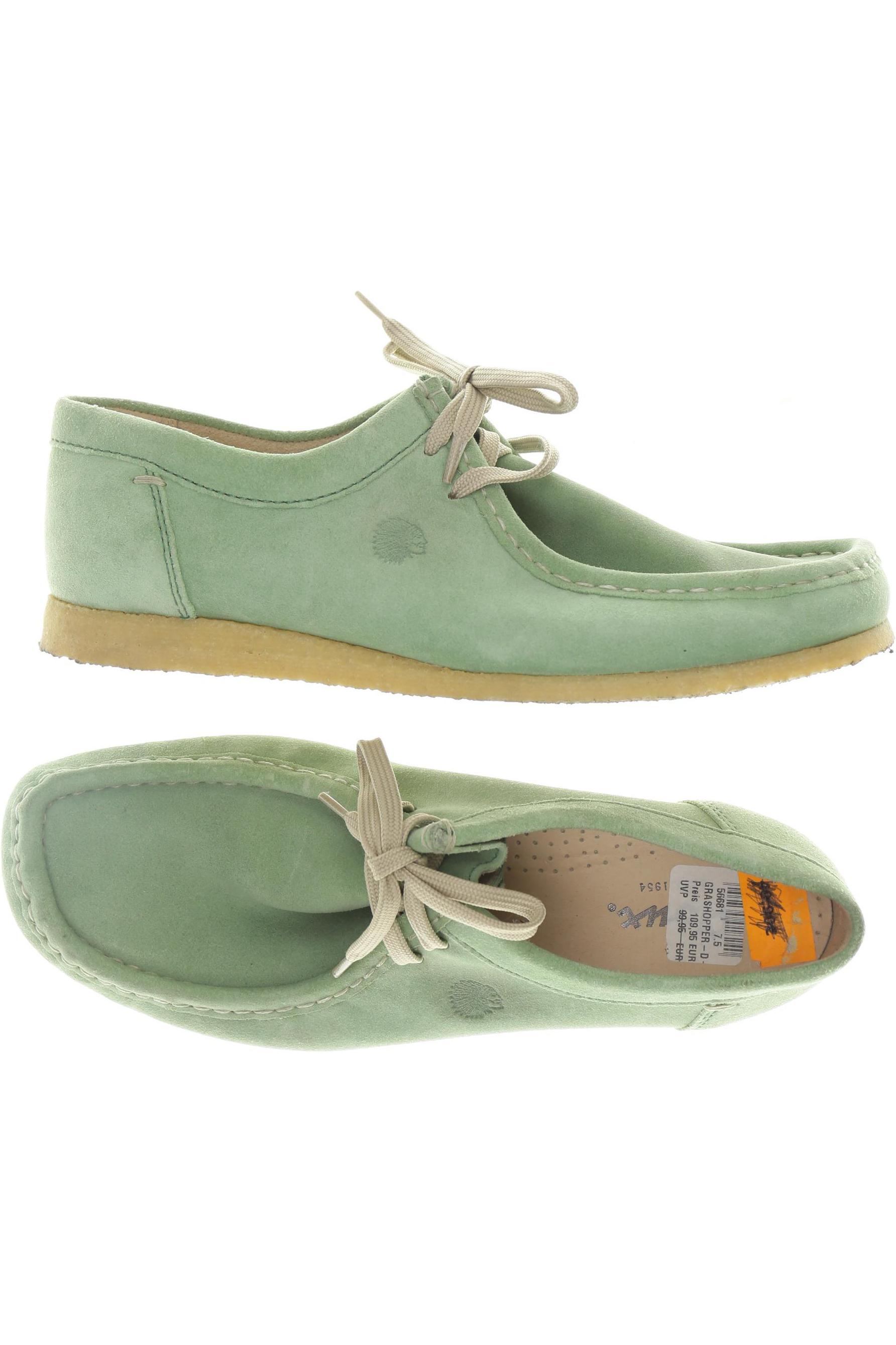 Thumbnail - Sioux Damen Halbschuh, grün, Gr. 7.5