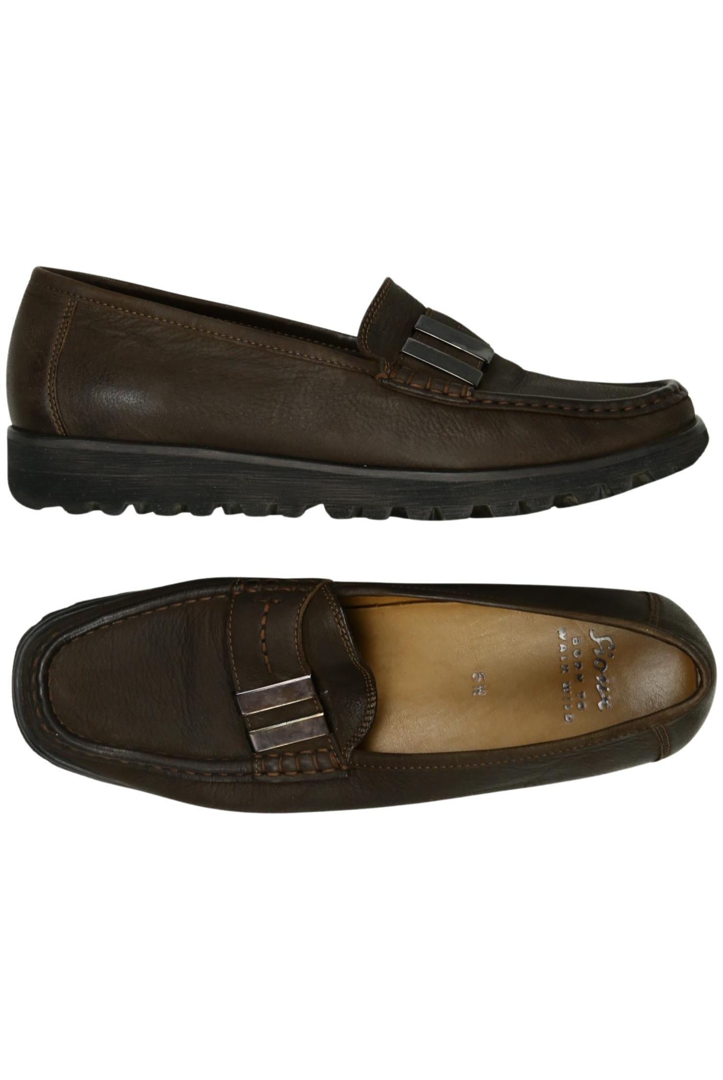 

Sioux Damen Halbschuh, braun, Gr. 5.5