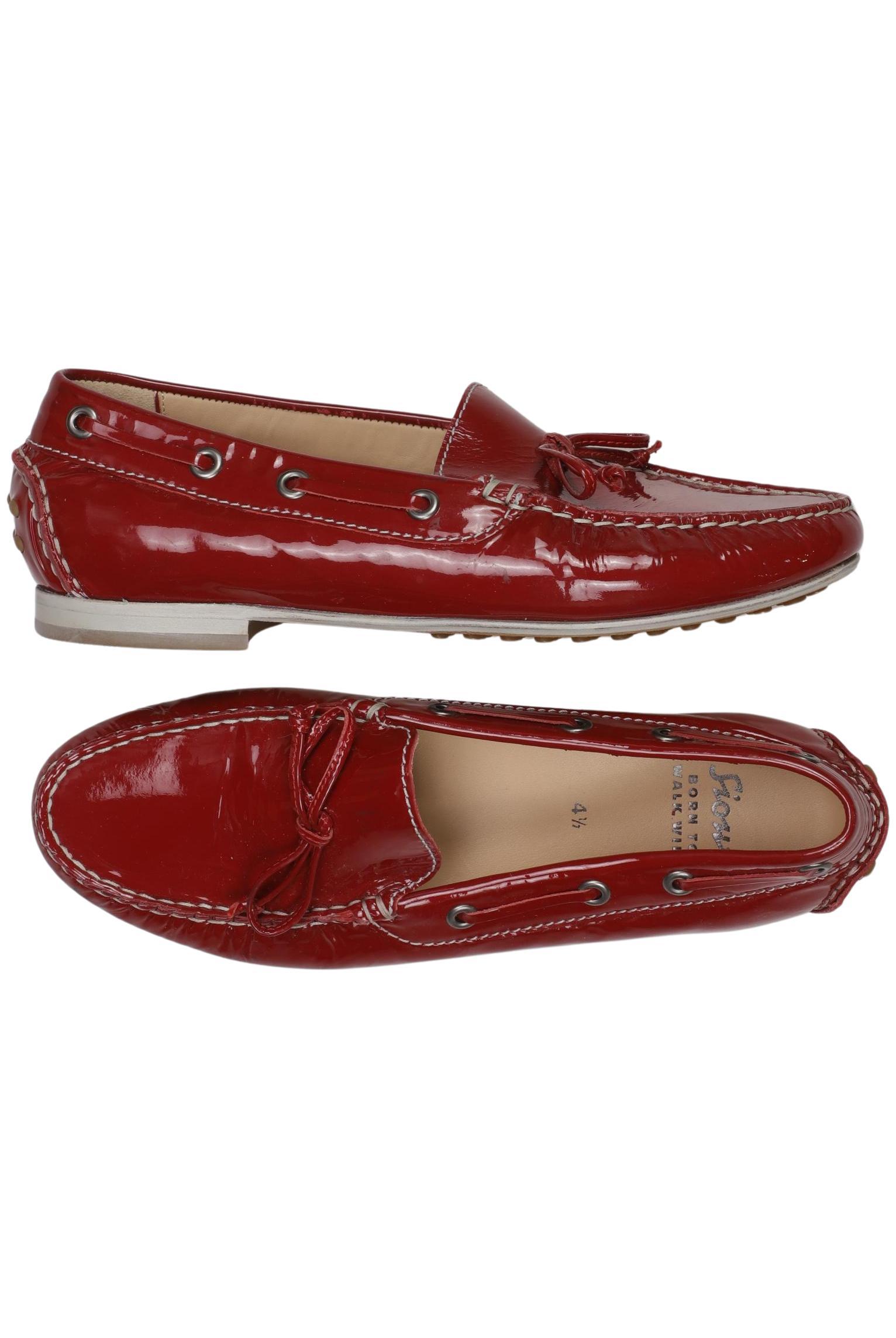 

Sioux Damen Halbschuh, rot, Gr. 4.5