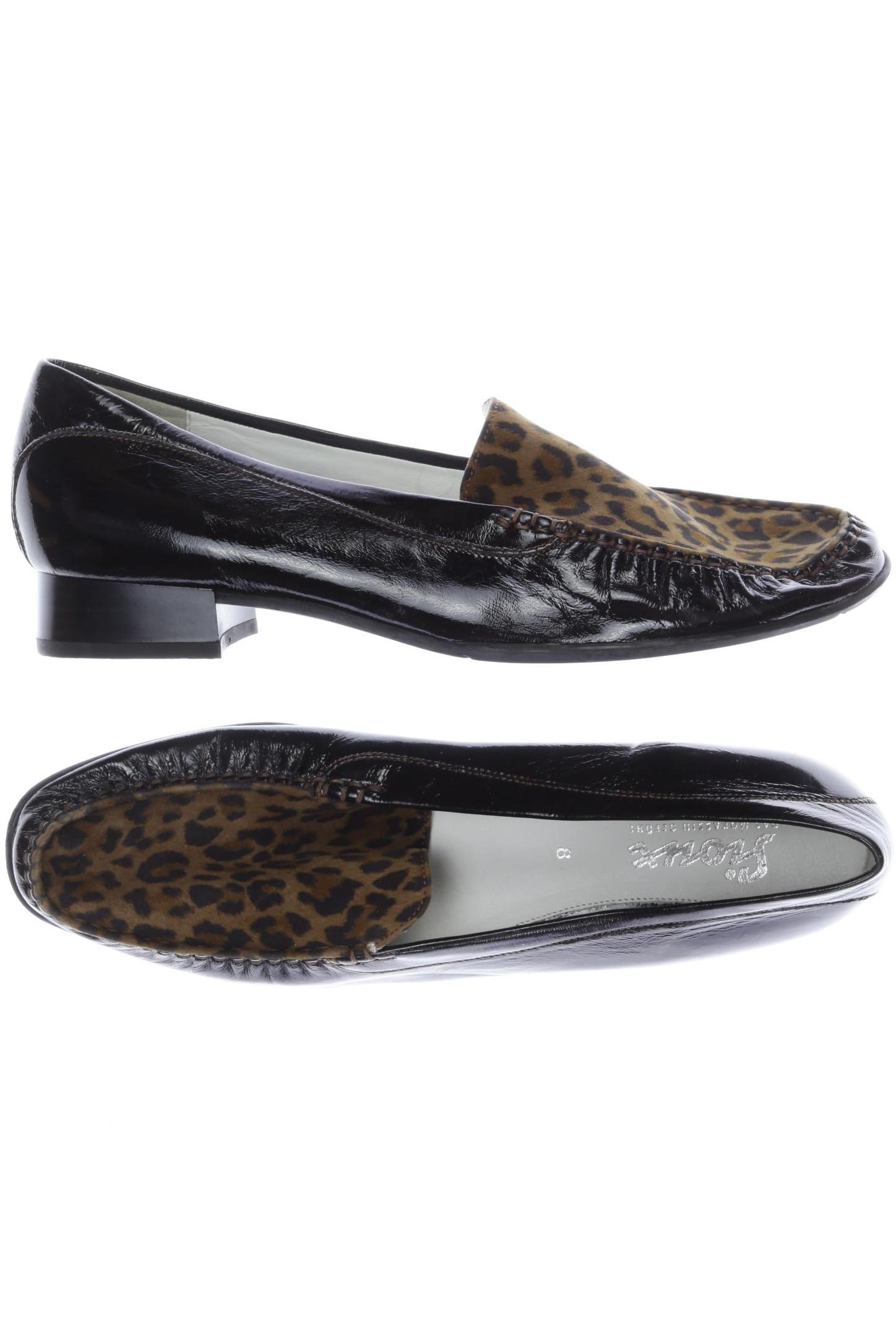 

Sioux Damen Halbschuh, schwarz, Gr. 8