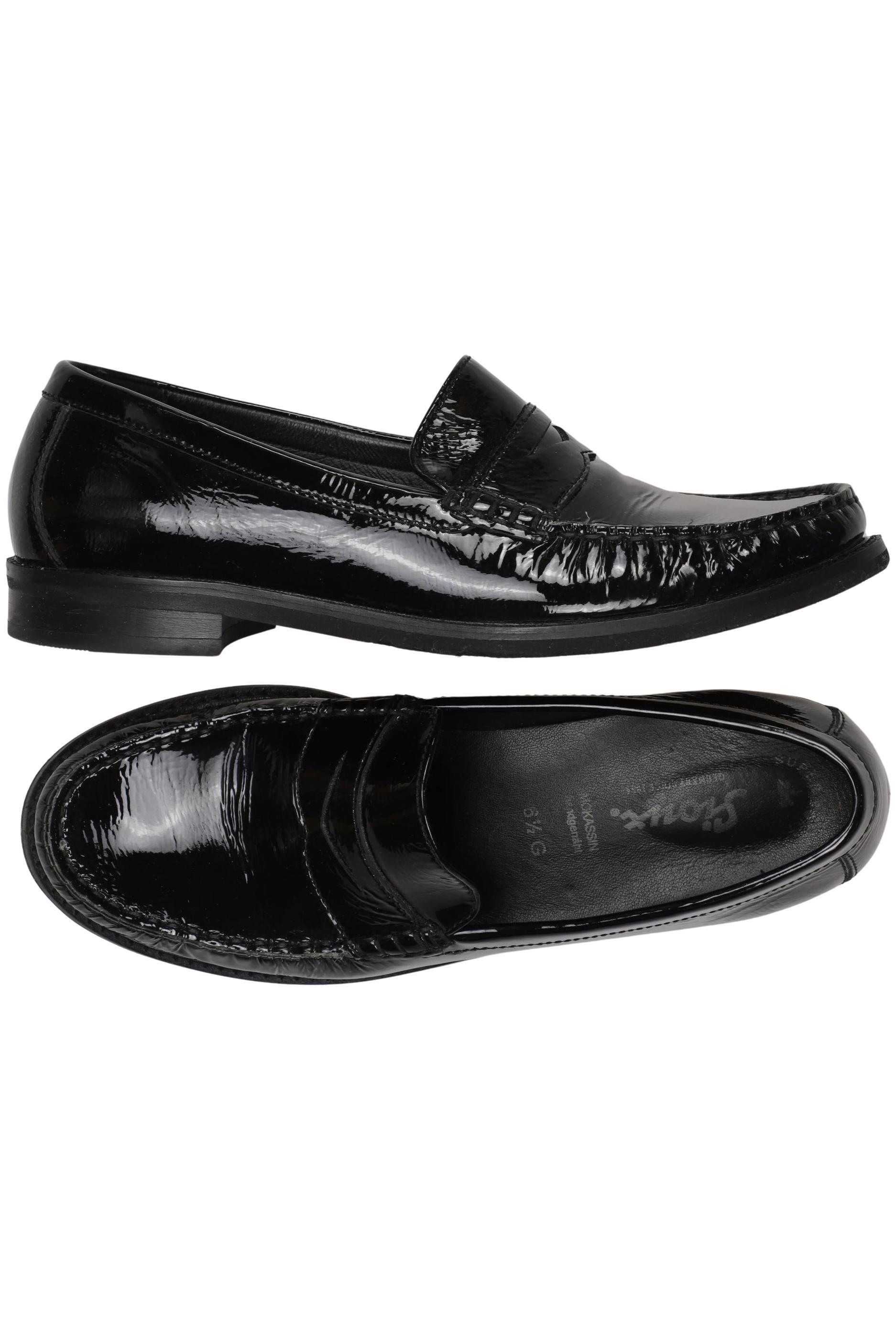 

Sioux Damen Halbschuh, schwarz, Gr. 6.5