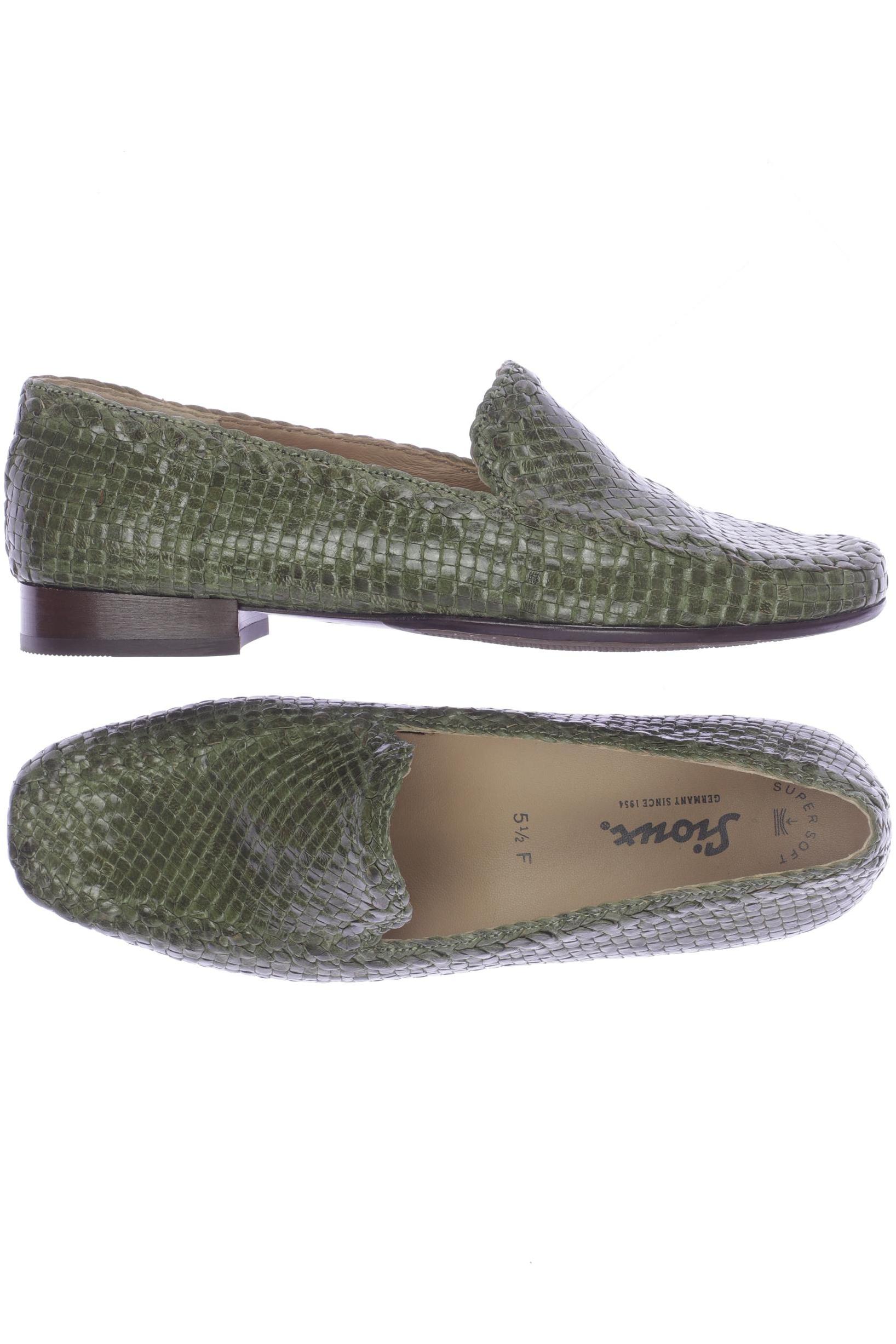 

Sioux Damen Halbschuh, grün, Gr. 5.5