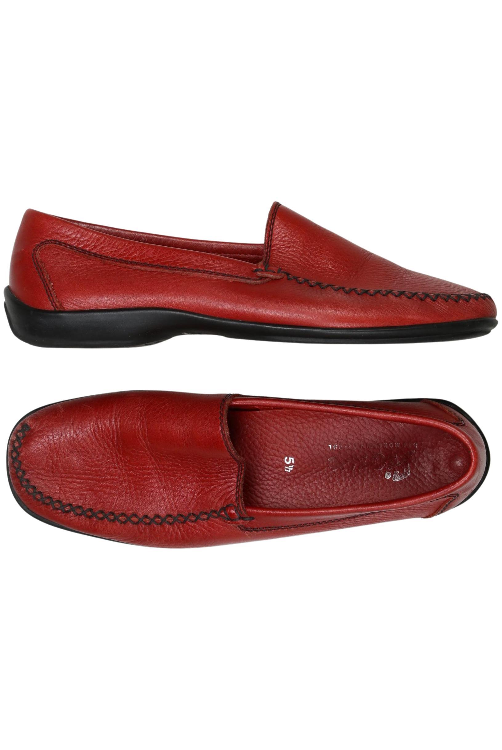 

Sioux Damen Halbschuh, rot, Gr. 5.5