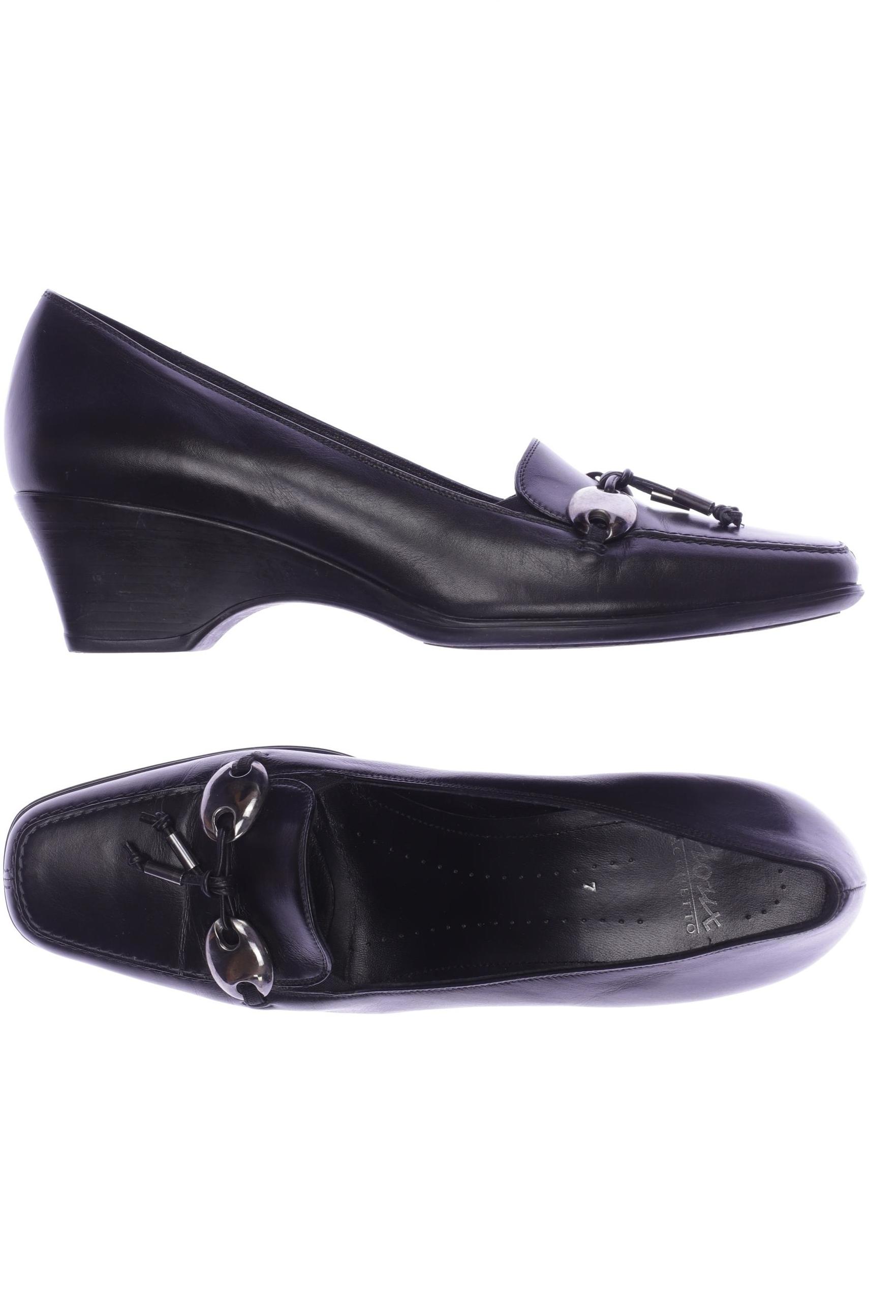 

Sioux Damen Halbschuh, schwarz, Gr. 7