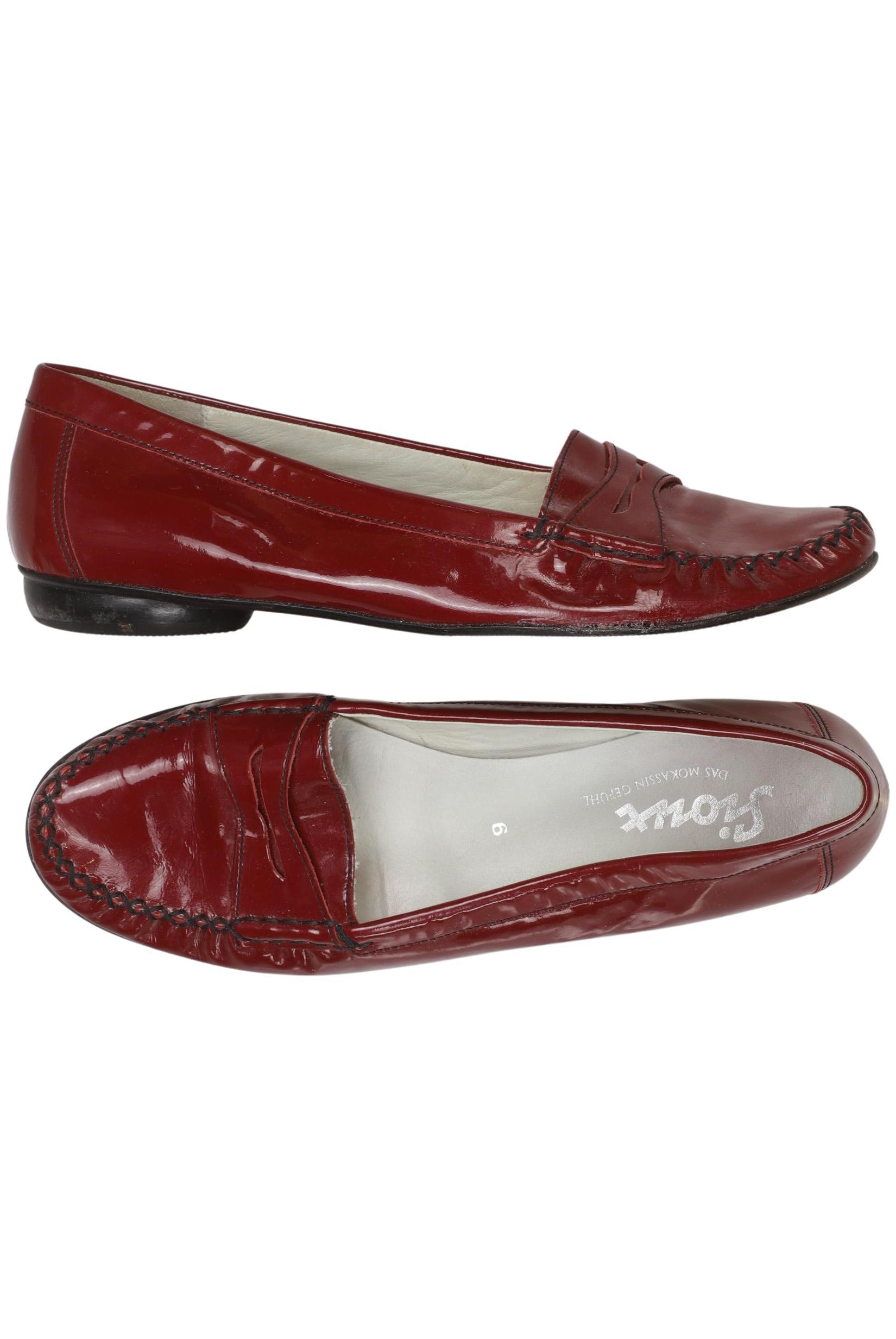 

Sioux Damen Halbschuh, rot, Gr. 6