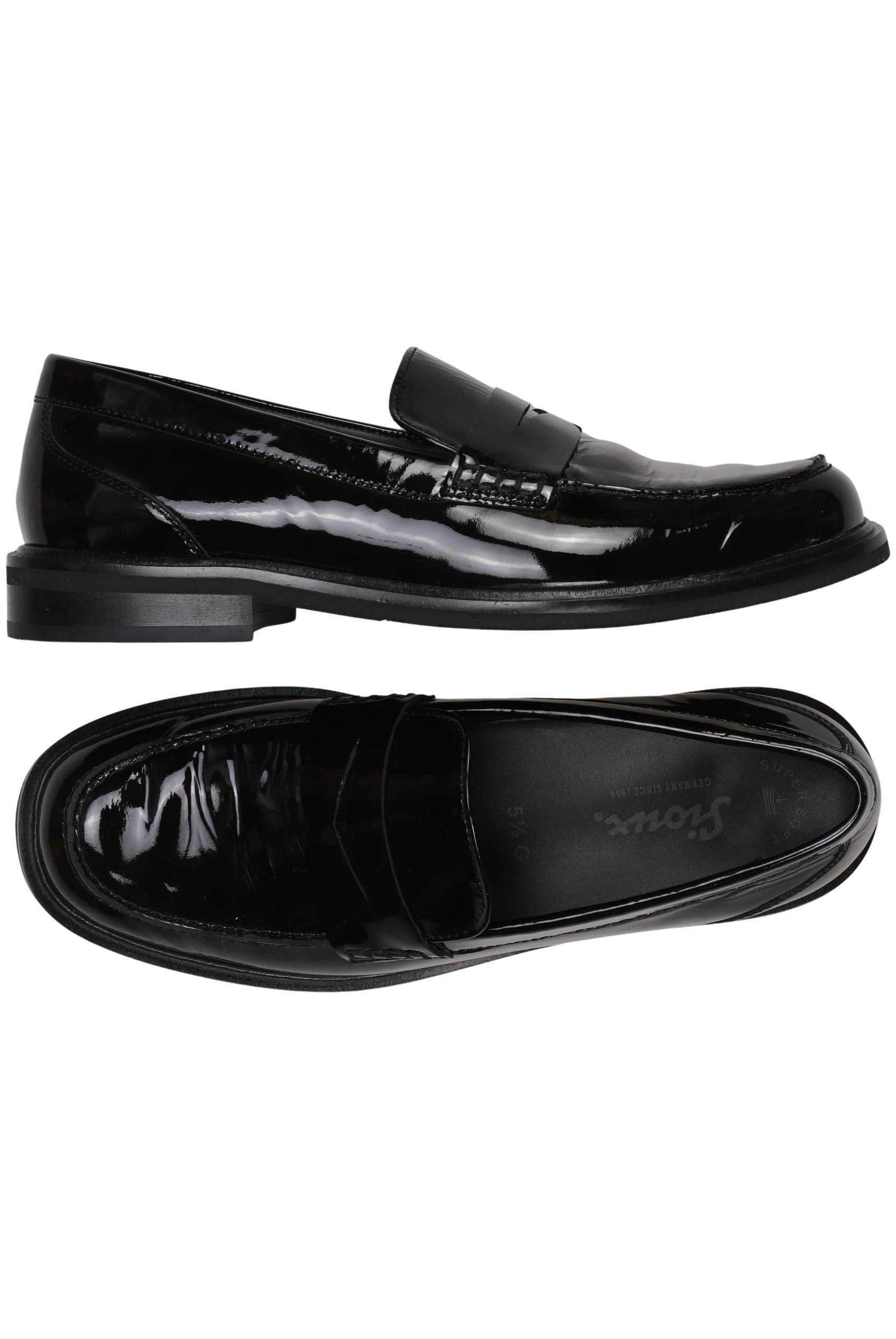 

Sioux Damen Halbschuh, schwarz, Gr. 5.5