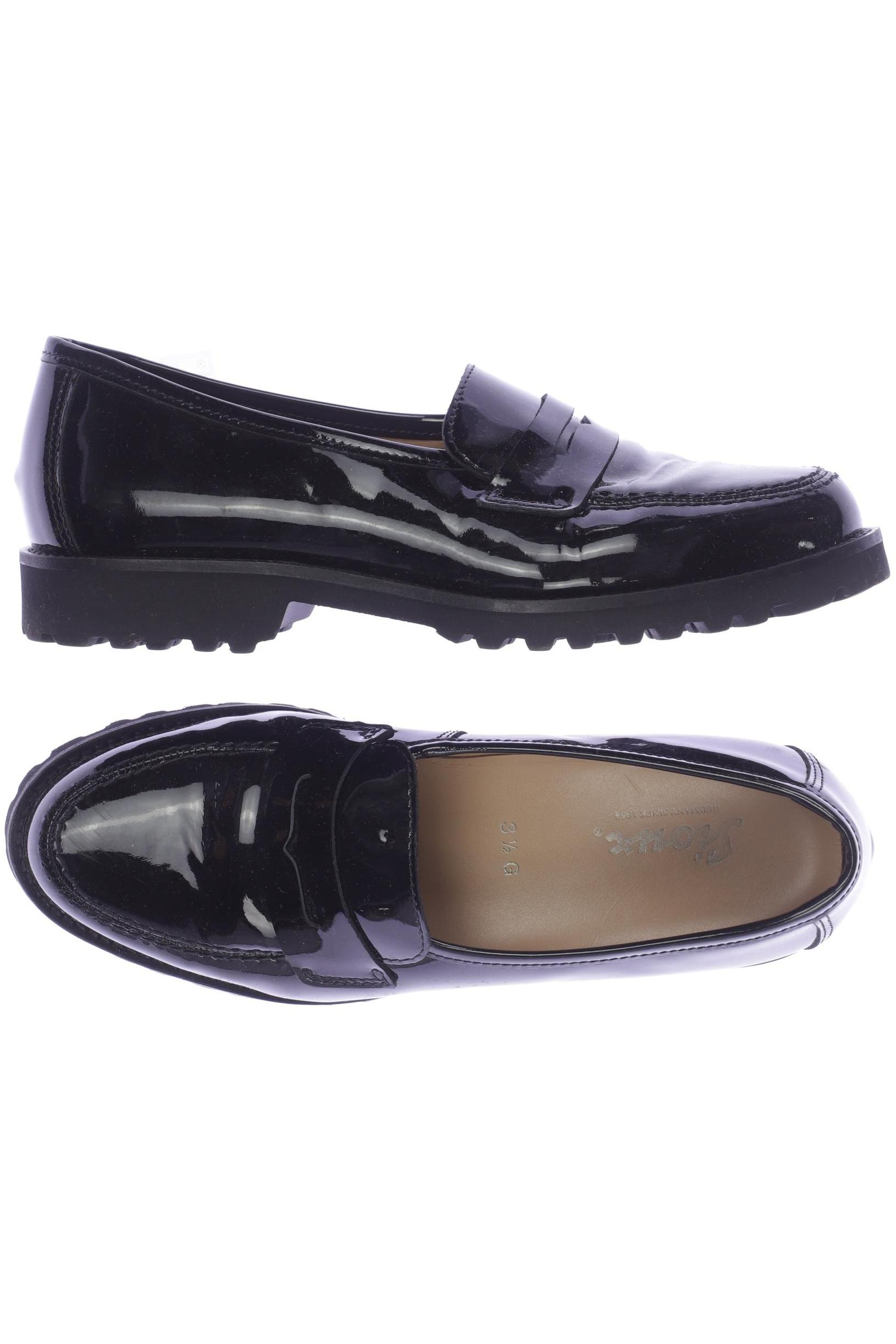 

Sioux Damen Halbschuh, schwarz, Gr. 3.5