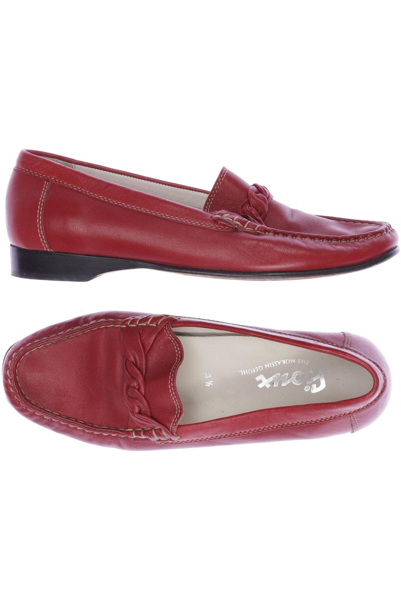 

Sioux Damen Halbschuh, rot, Gr. 4.5