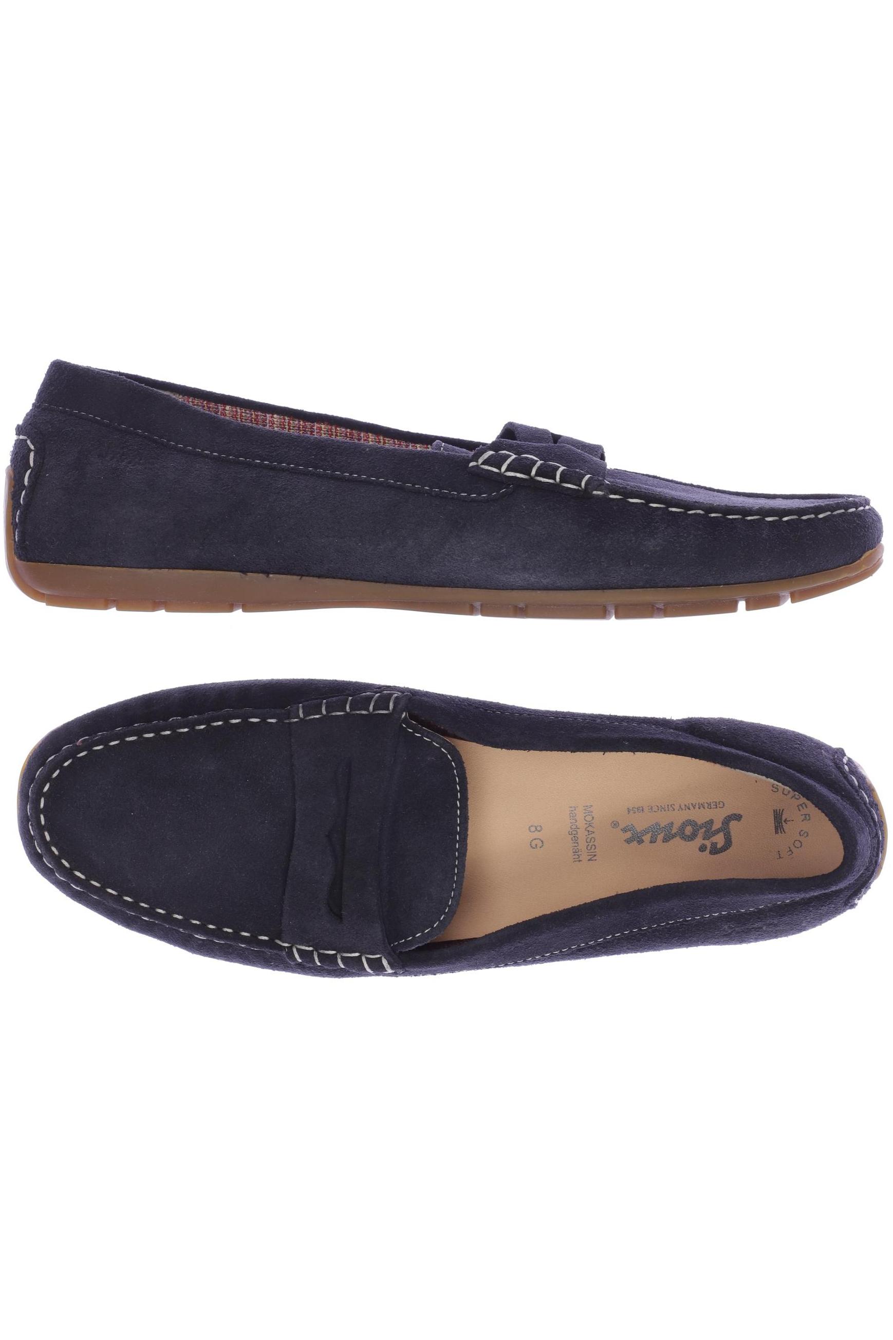 

Sioux Damen Halbschuh, marineblau, Gr. 8