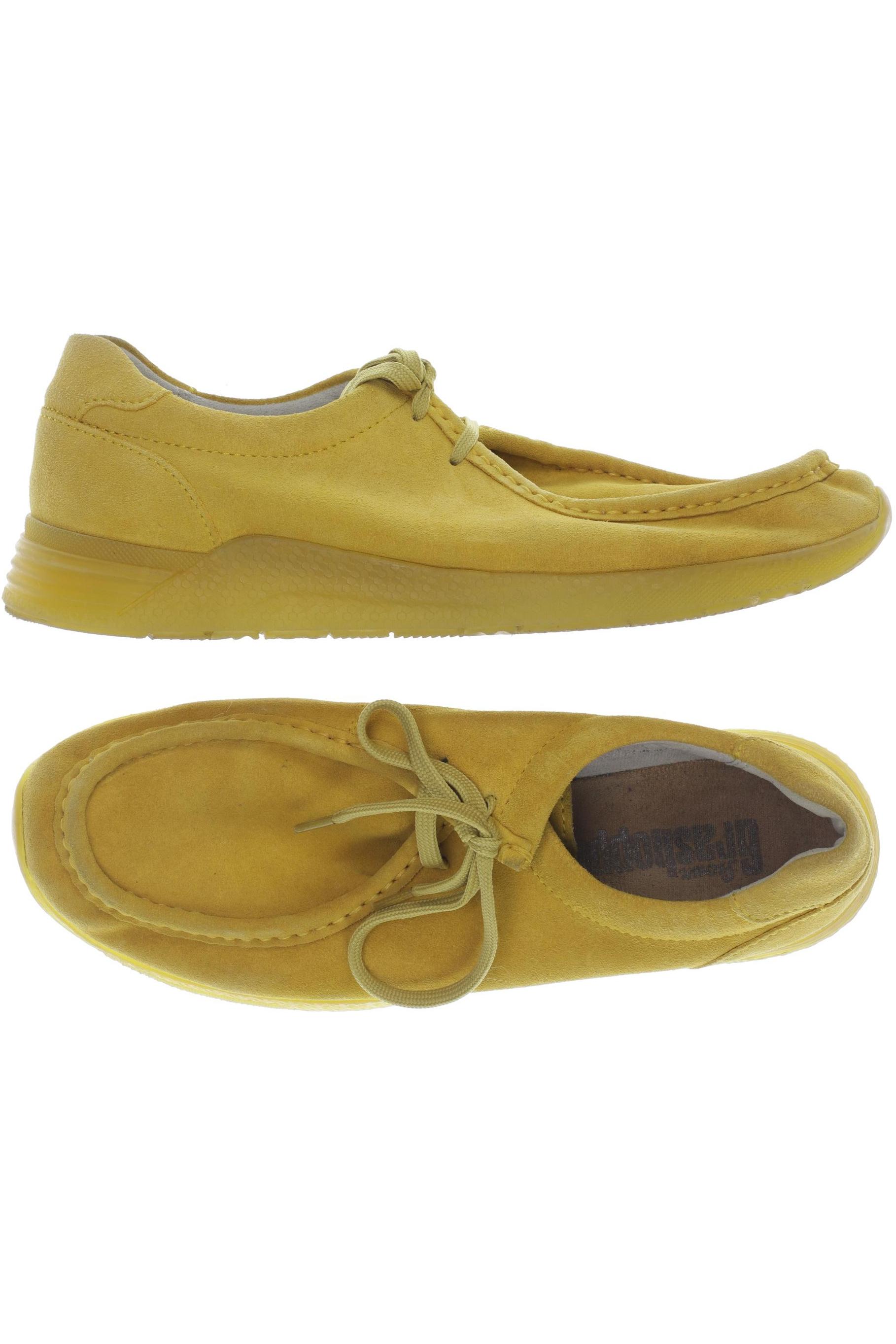 

Sioux Damen Halbschuh, gelb, Gr. 7.5