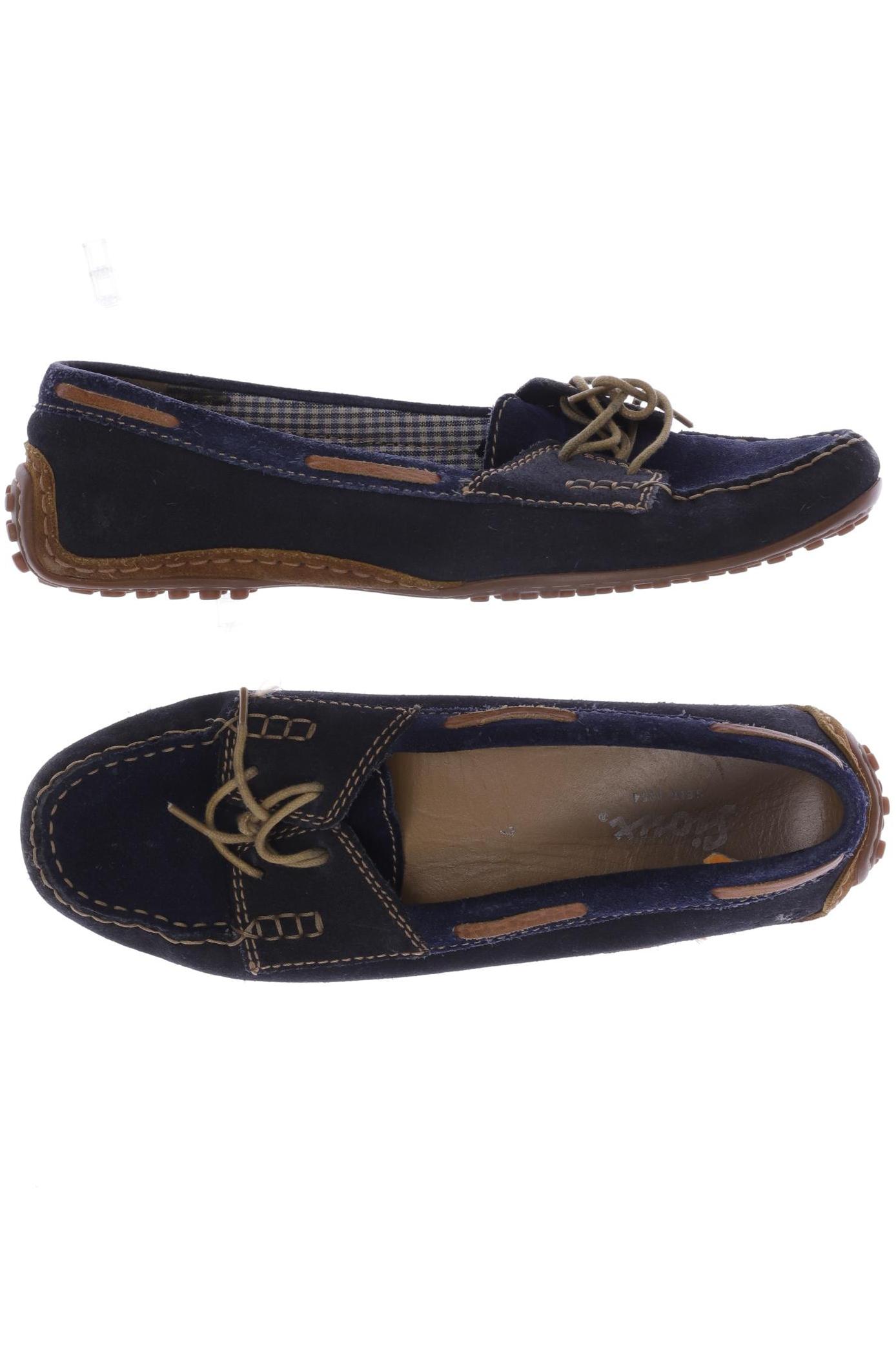 

Sioux Damen Halbschuh, marineblau