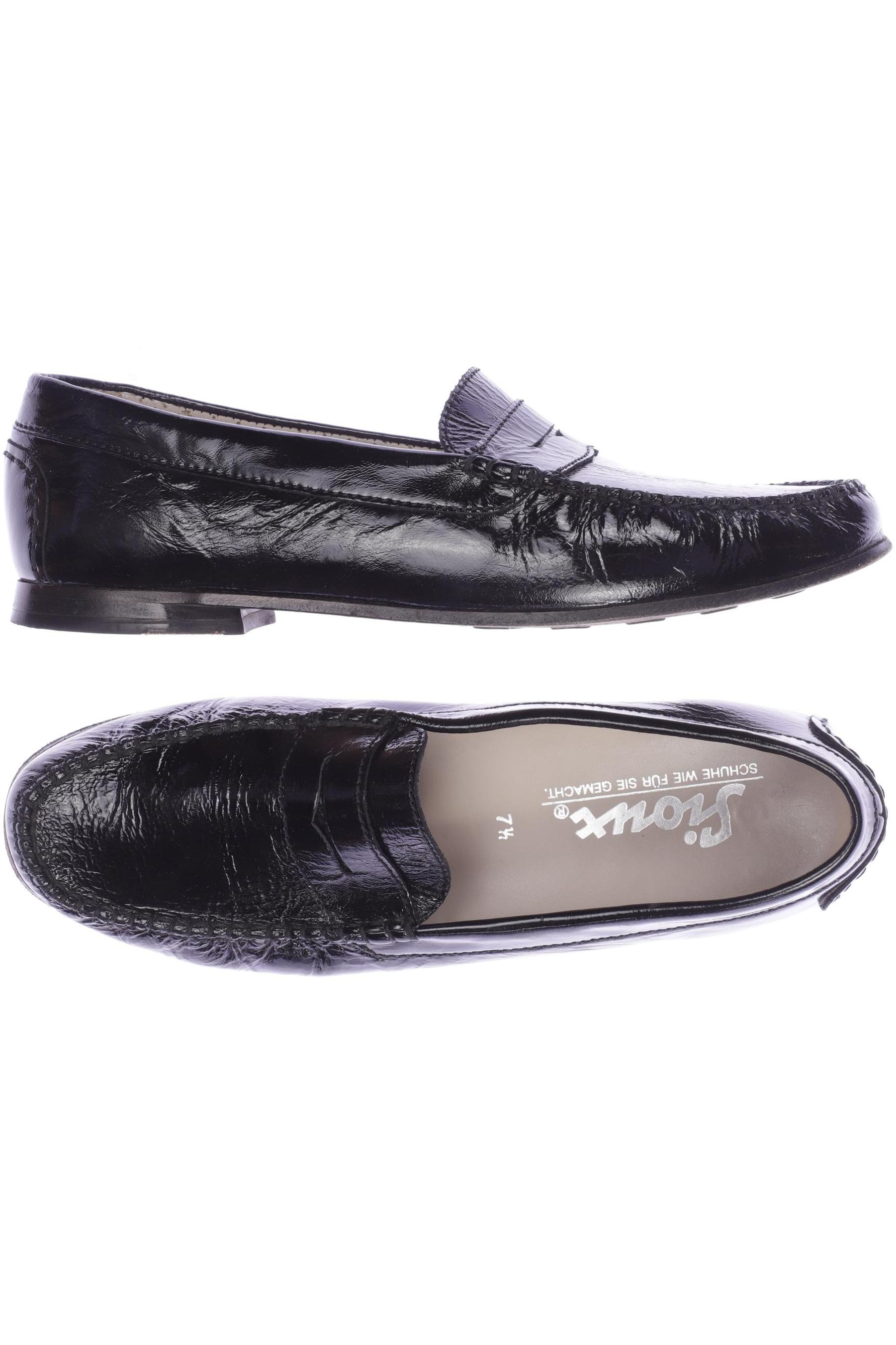 

Sioux Damen Halbschuh, schwarz, Gr. 7.5