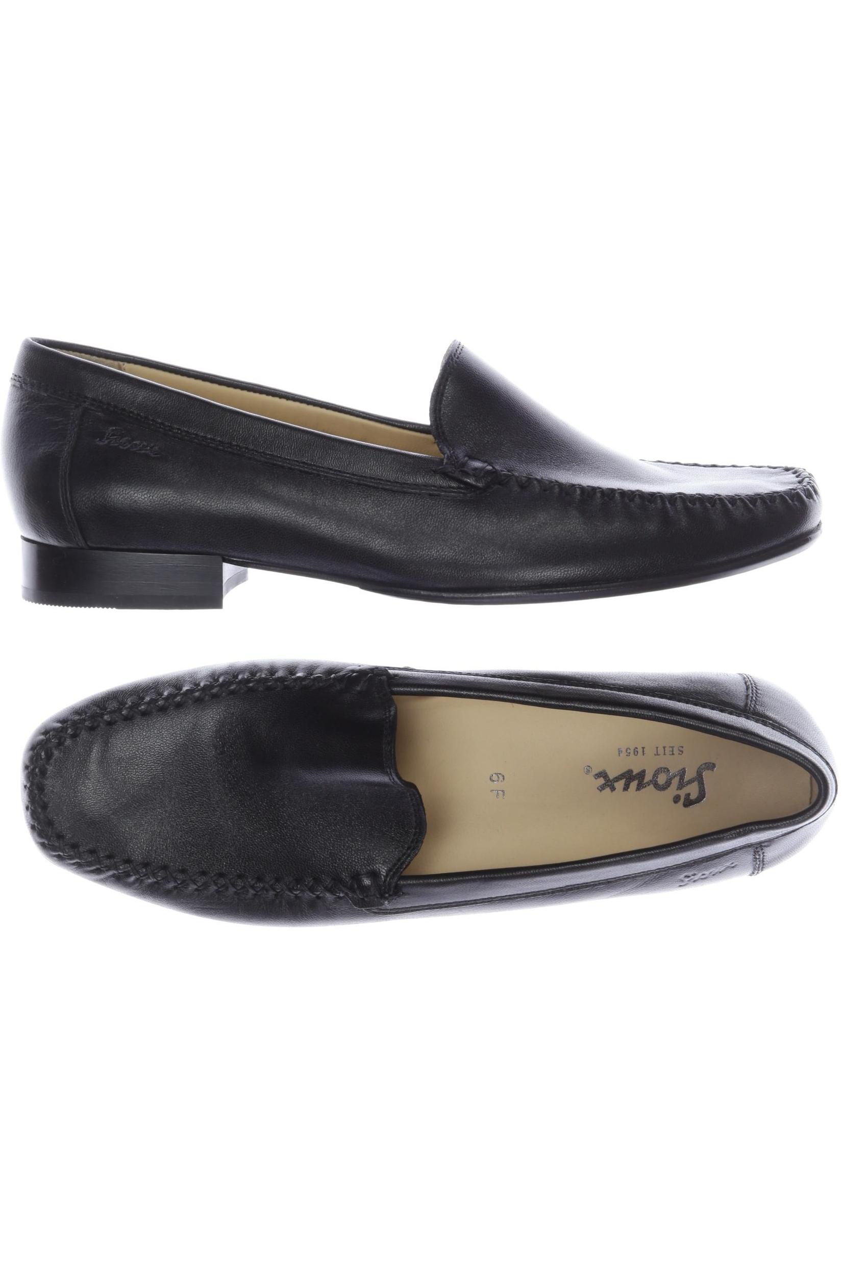 

Sioux Damen Halbschuh, schwarz, Gr. 6