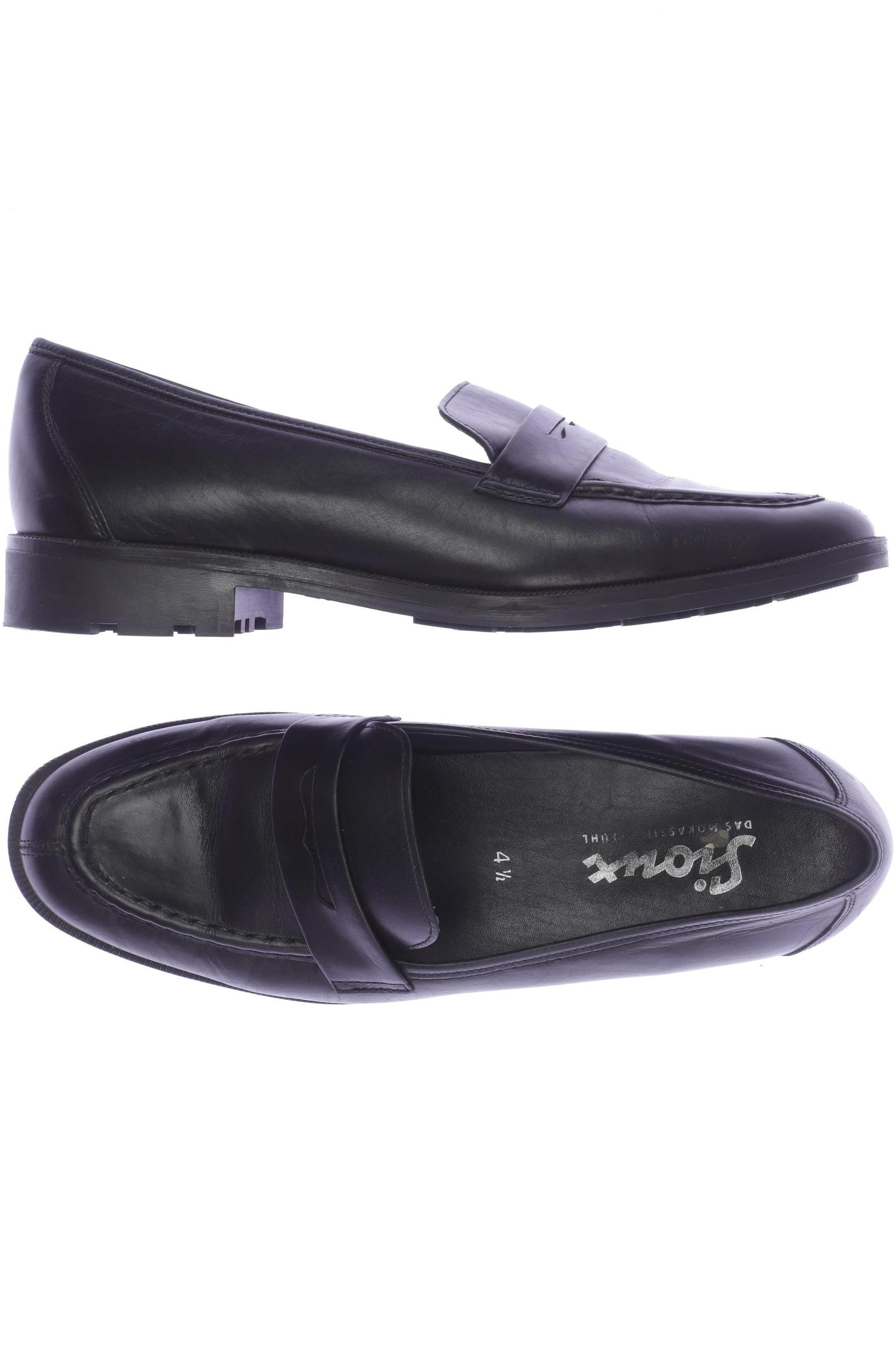 

Sioux Damen Halbschuh, schwarz, Gr. 4.5