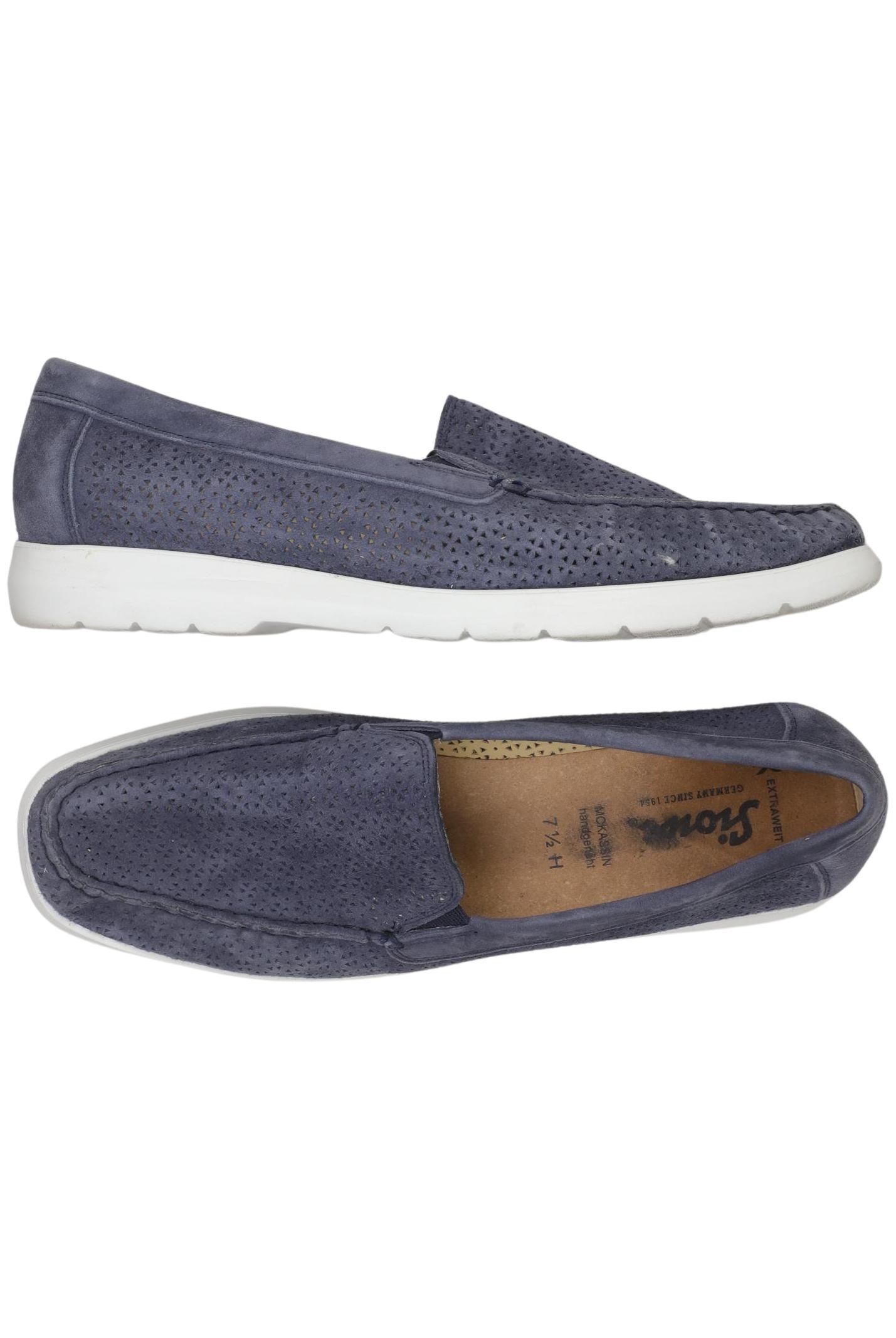 

Sioux Damen Halbschuh, blau, Gr. 7.5