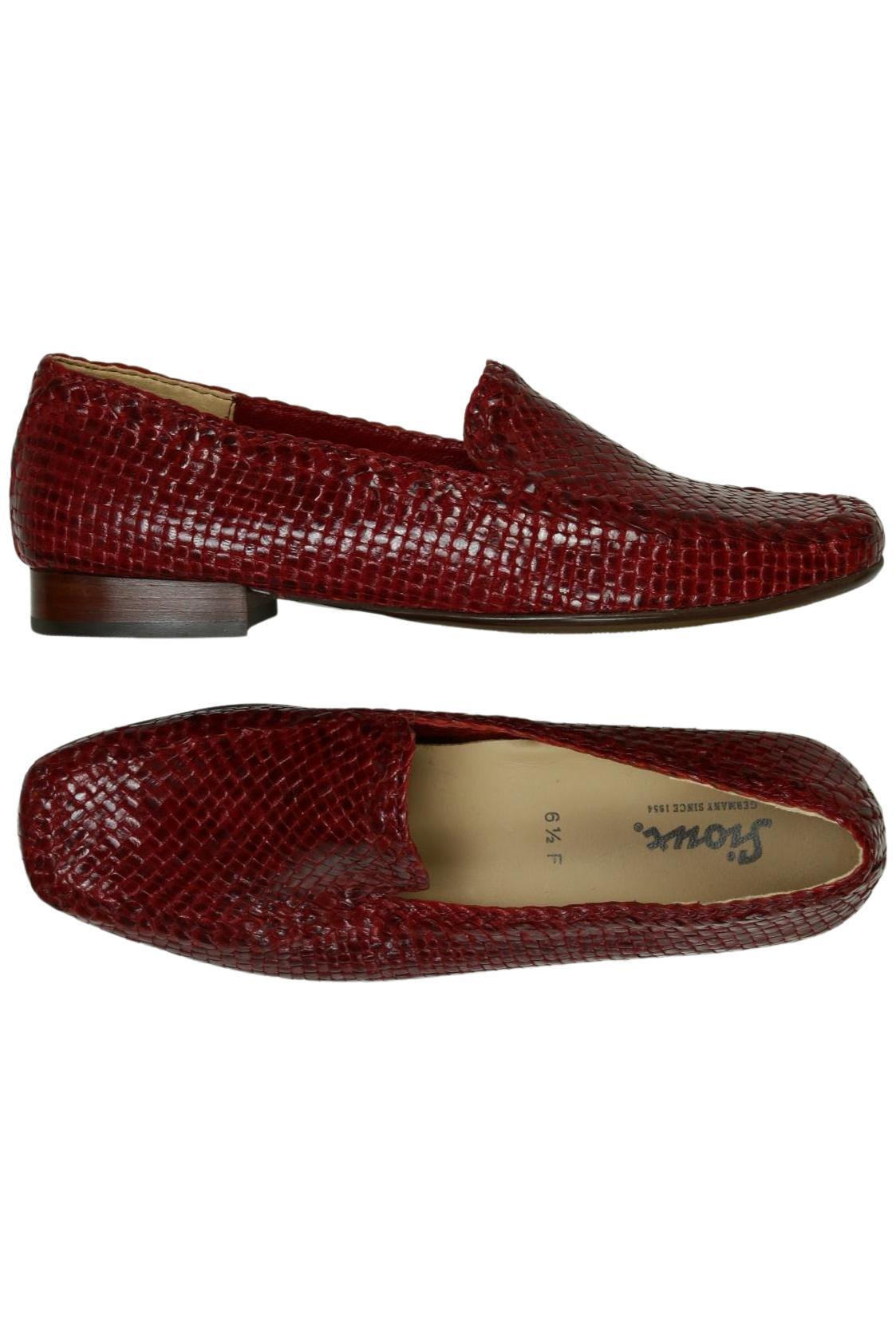 

Sioux Damen Halbschuh, rot, Gr. 6.5