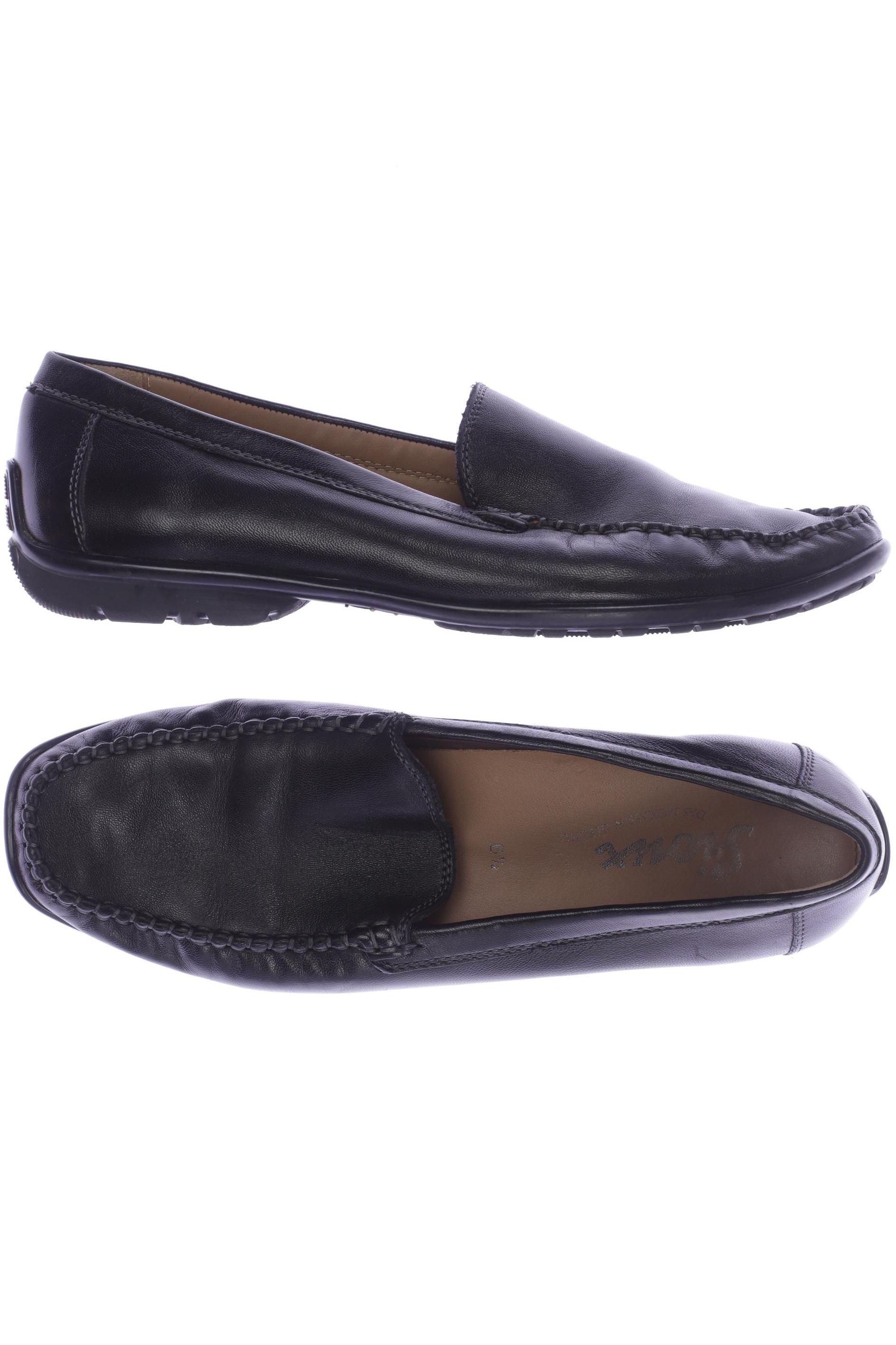 

Sioux Damen Halbschuh, schwarz, Gr. 6.5