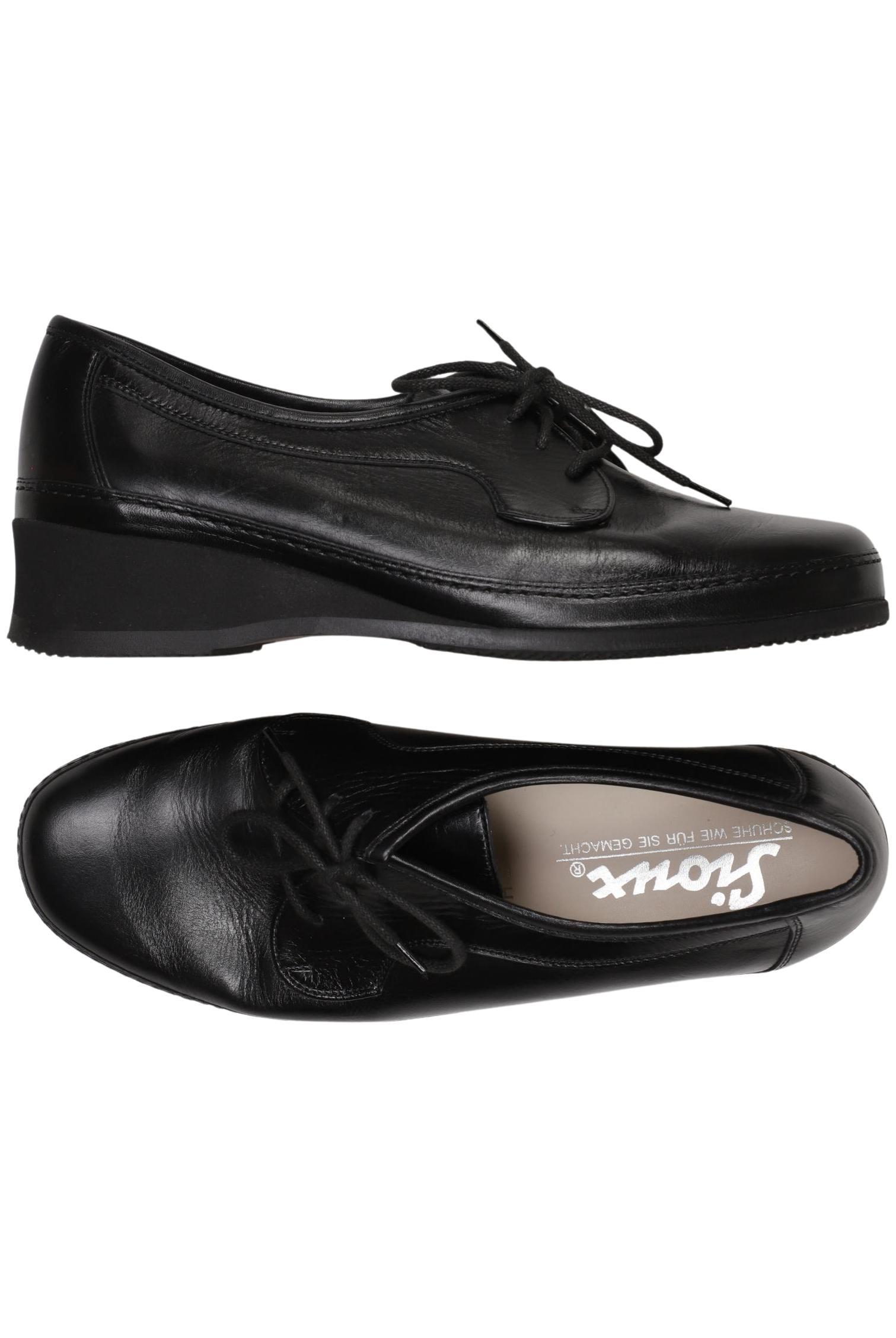 

Sioux Damen Halbschuh, schwarz, Gr. 5