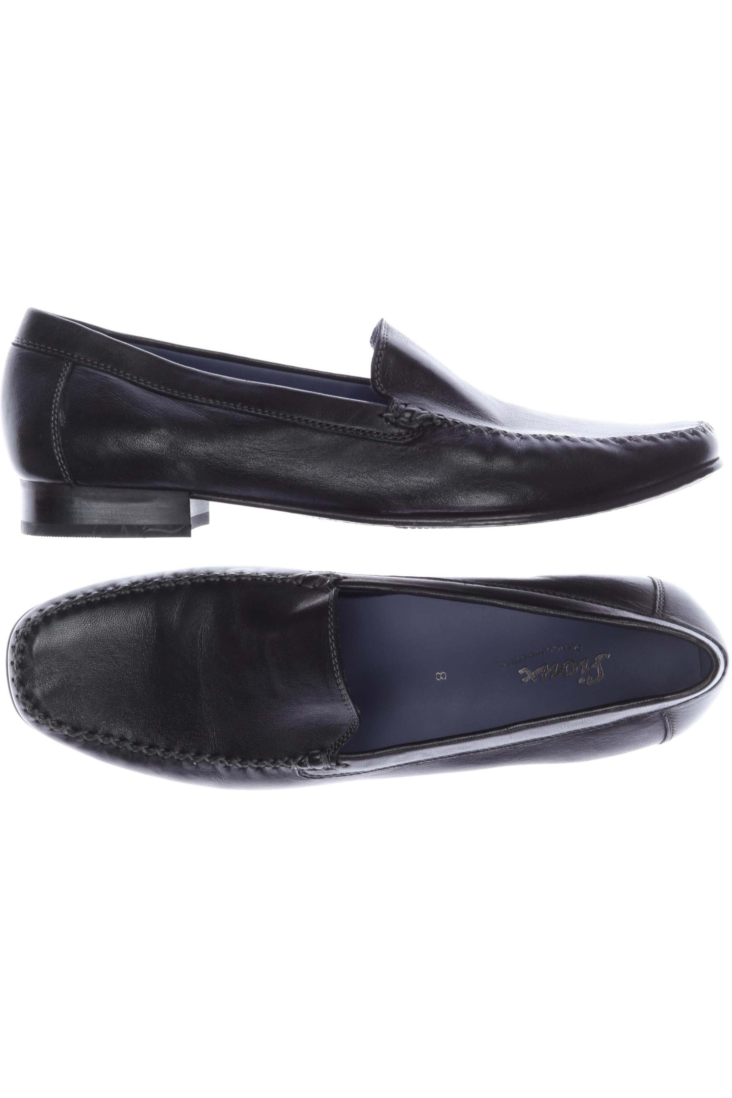 

Sioux Damen Halbschuh, schwarz, Gr. 8