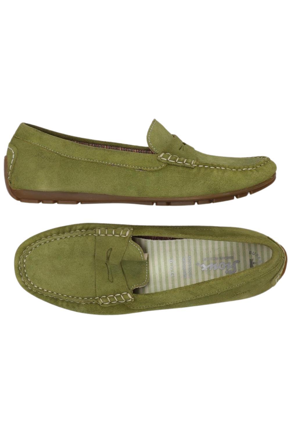 

Sioux Damen Halbschuh, grün, Gr. 6.5