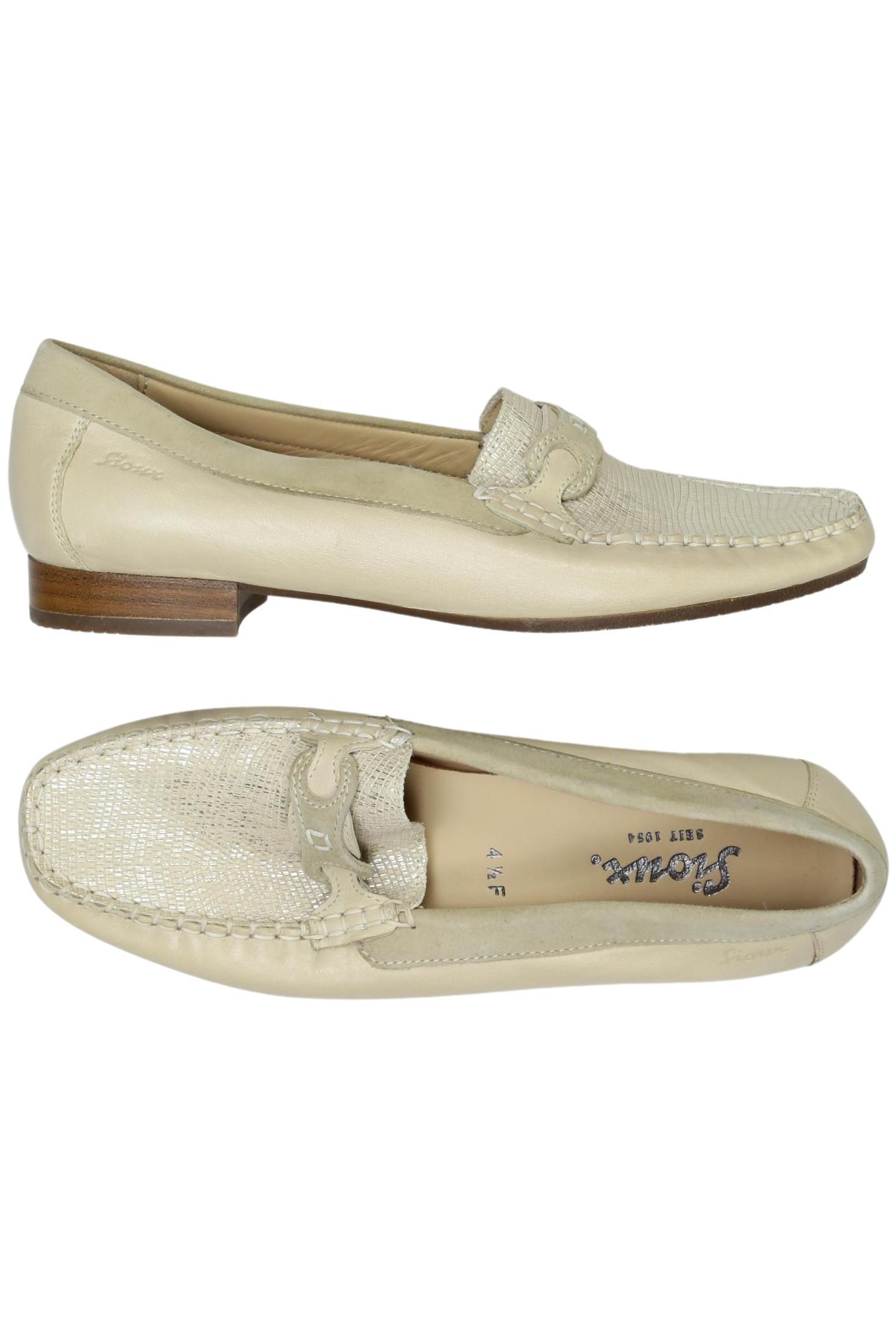 

Sioux Damen Halbschuh, beige, Gr. 4.5