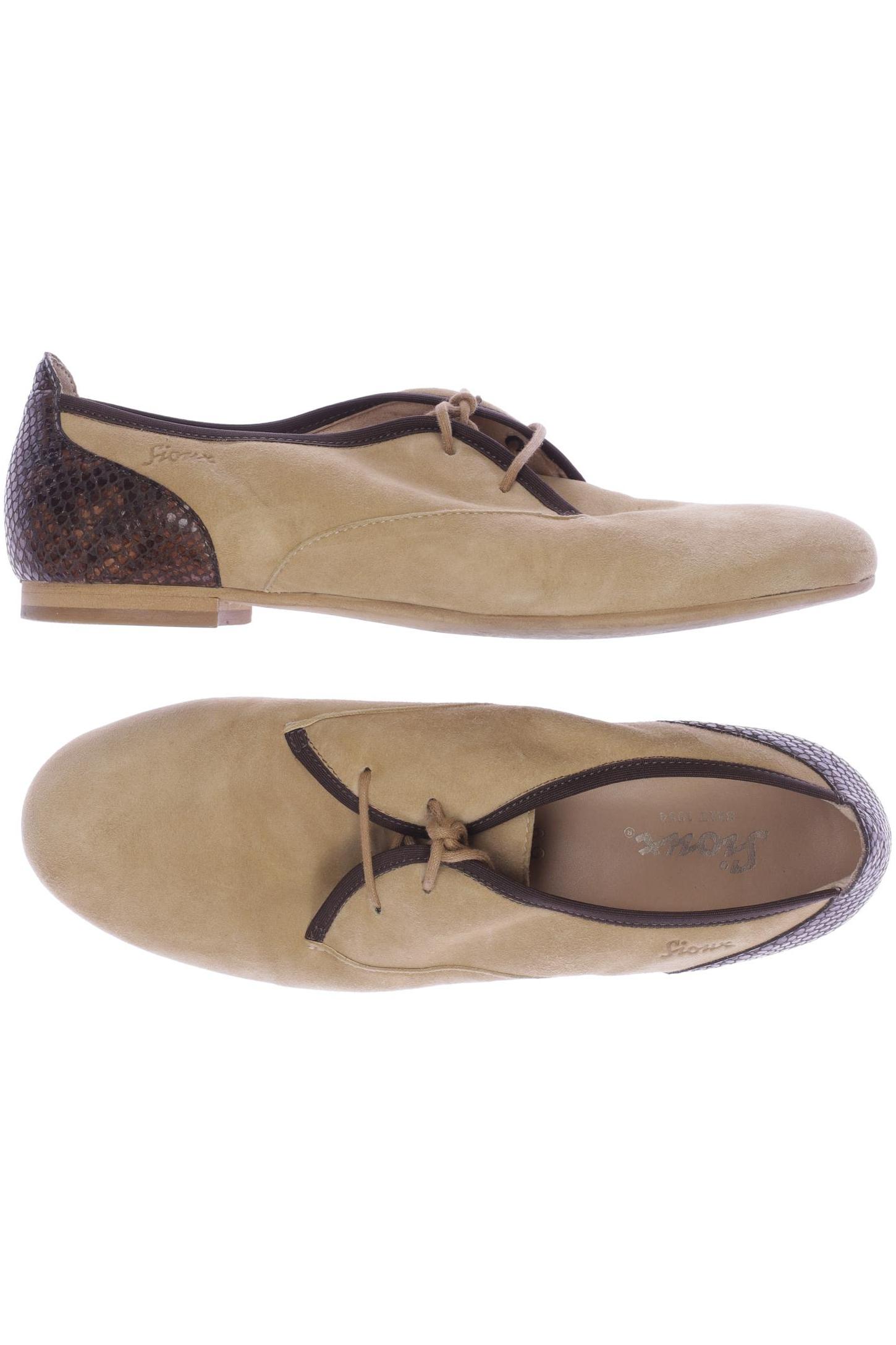 

Sioux Damen Halbschuh, beige, Gr. 6