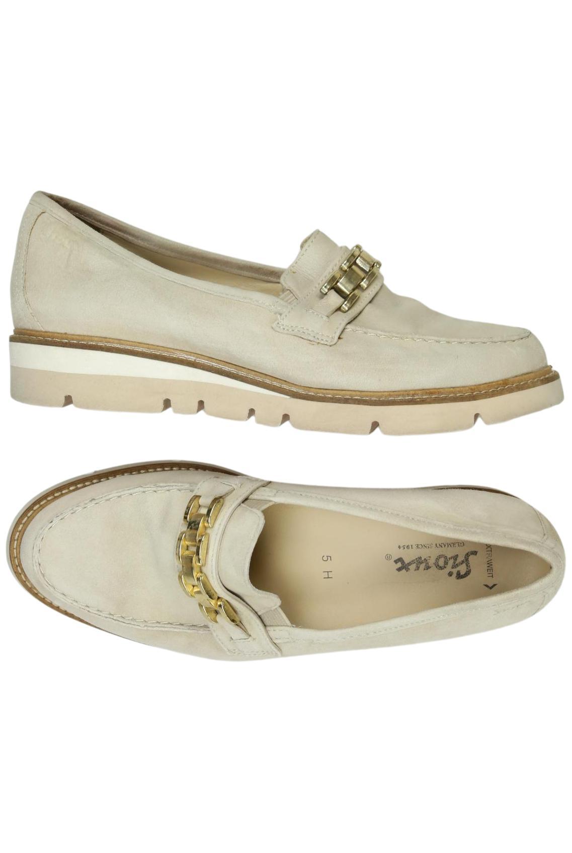 

Sioux Damen Halbschuh, beige, Gr. 5